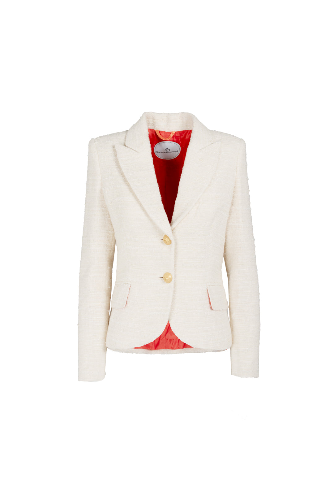 BLAZER WOOL WHITE TWO BUTTONS ANAIS