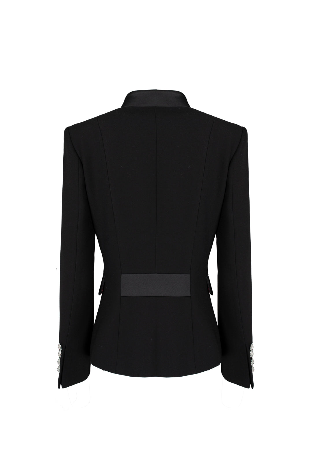 BLAZER NEGRO CON BORDADO RENATA SILVER