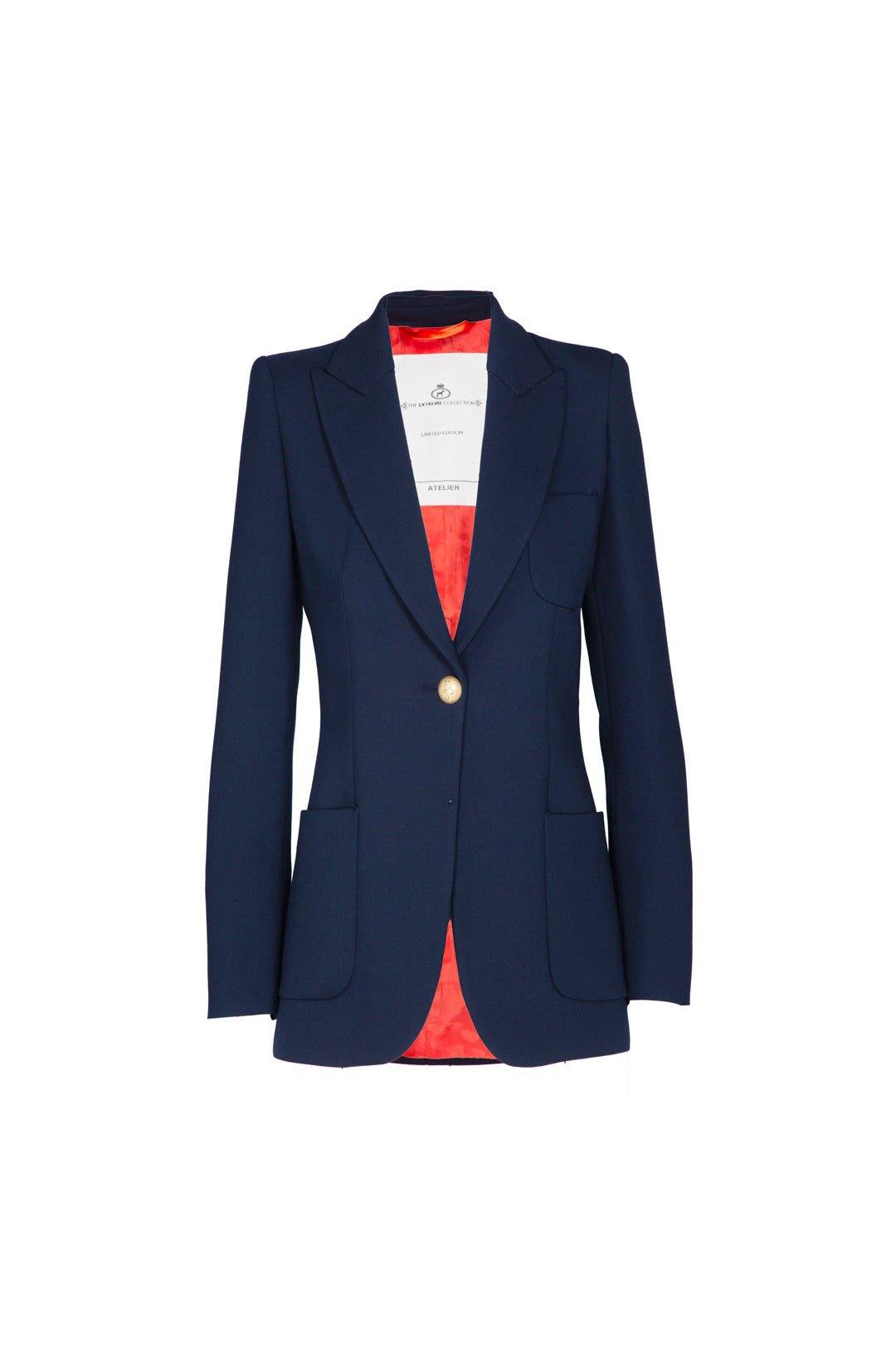 BLAZER MARINO BENEDETTA BOLSILLOS PLASTON