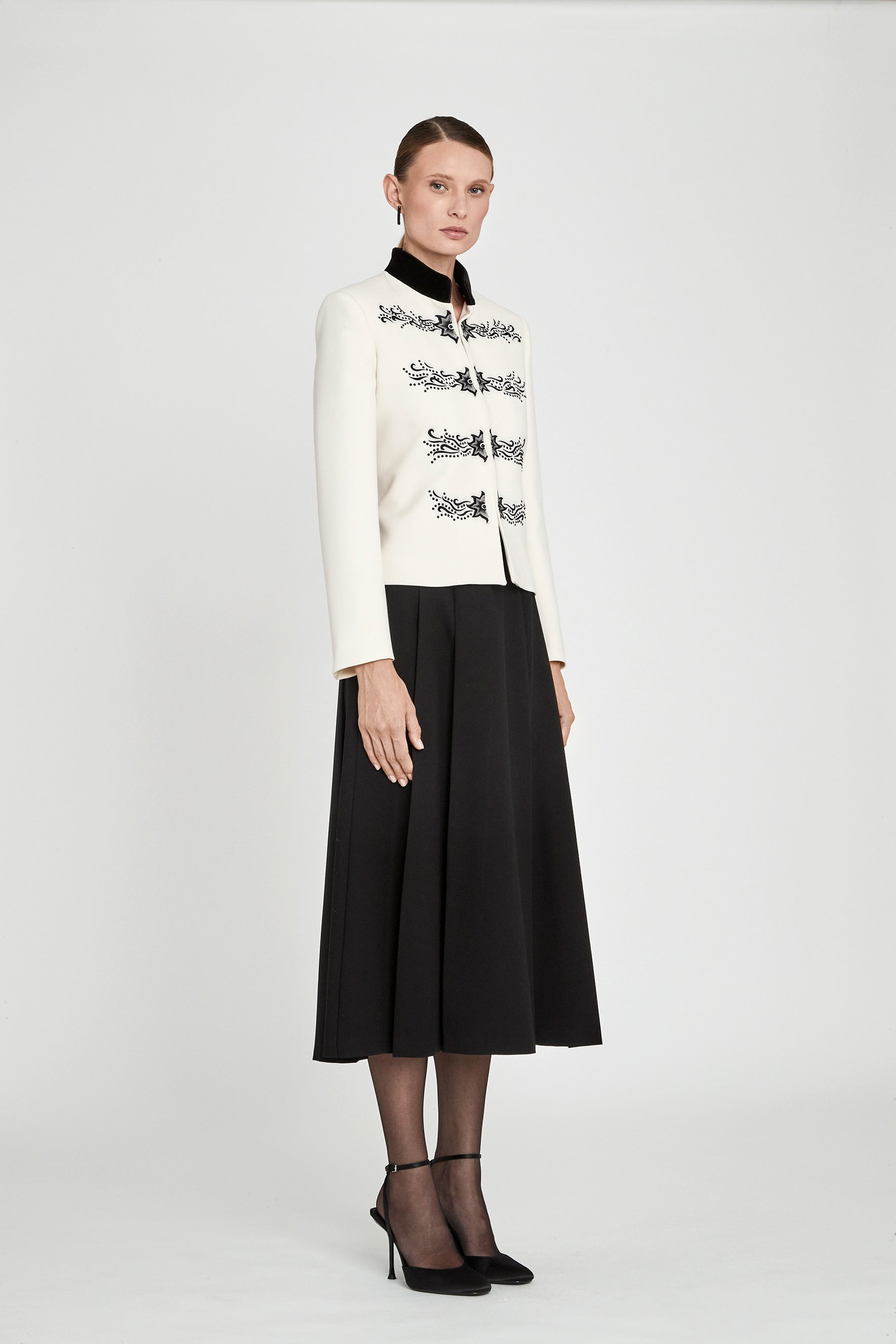BLAZER FIORELLA WHITE