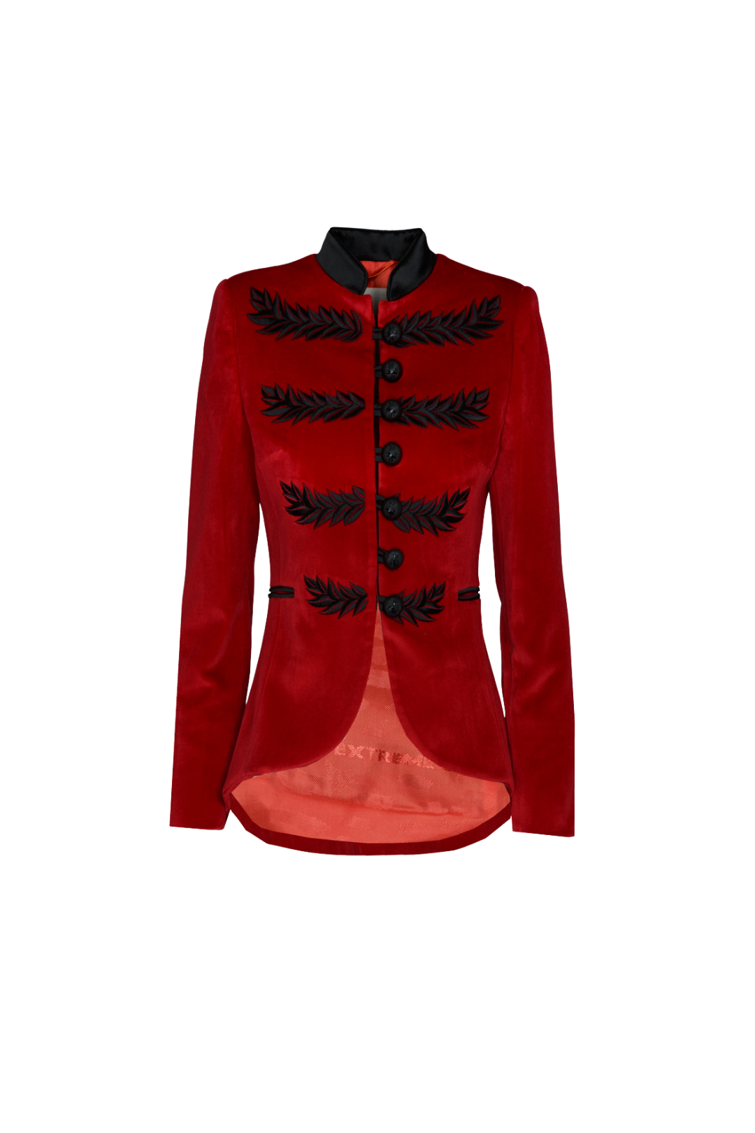 BLAZER ROJO RENATA VELVET