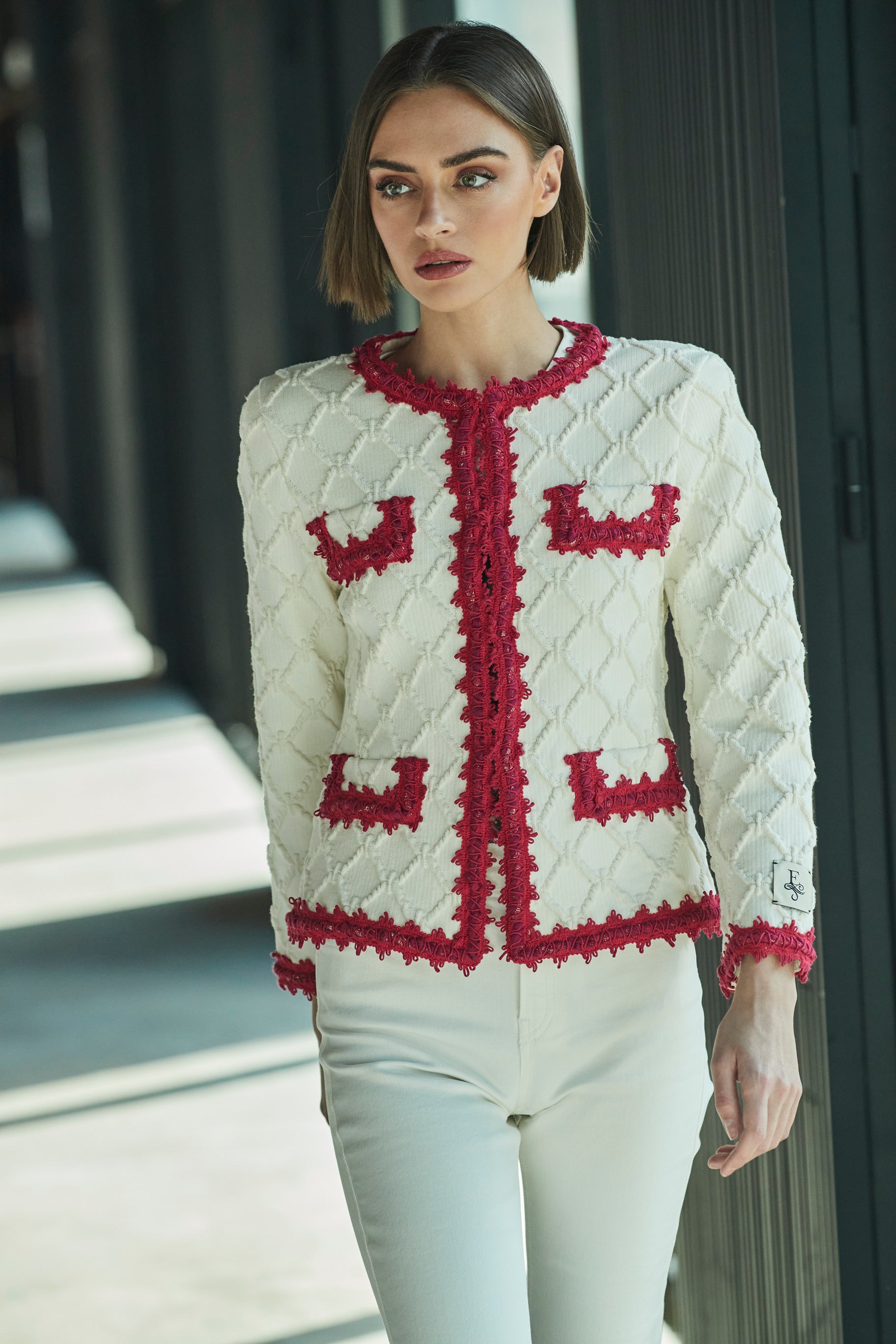 CHAQUETA PUNTO CRUDA CROIX