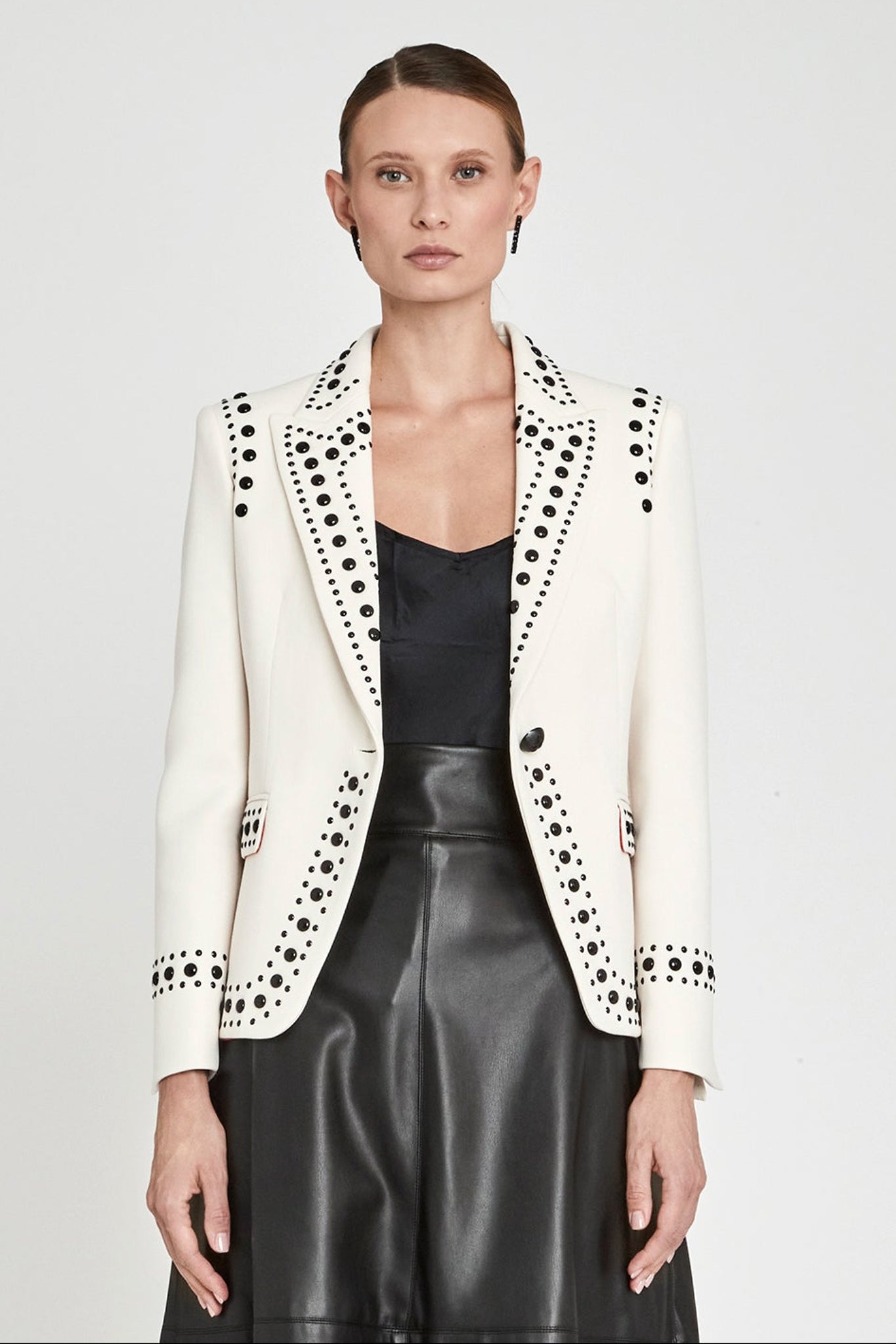 Blazer blanco roto Rock Star - Edición Limitada