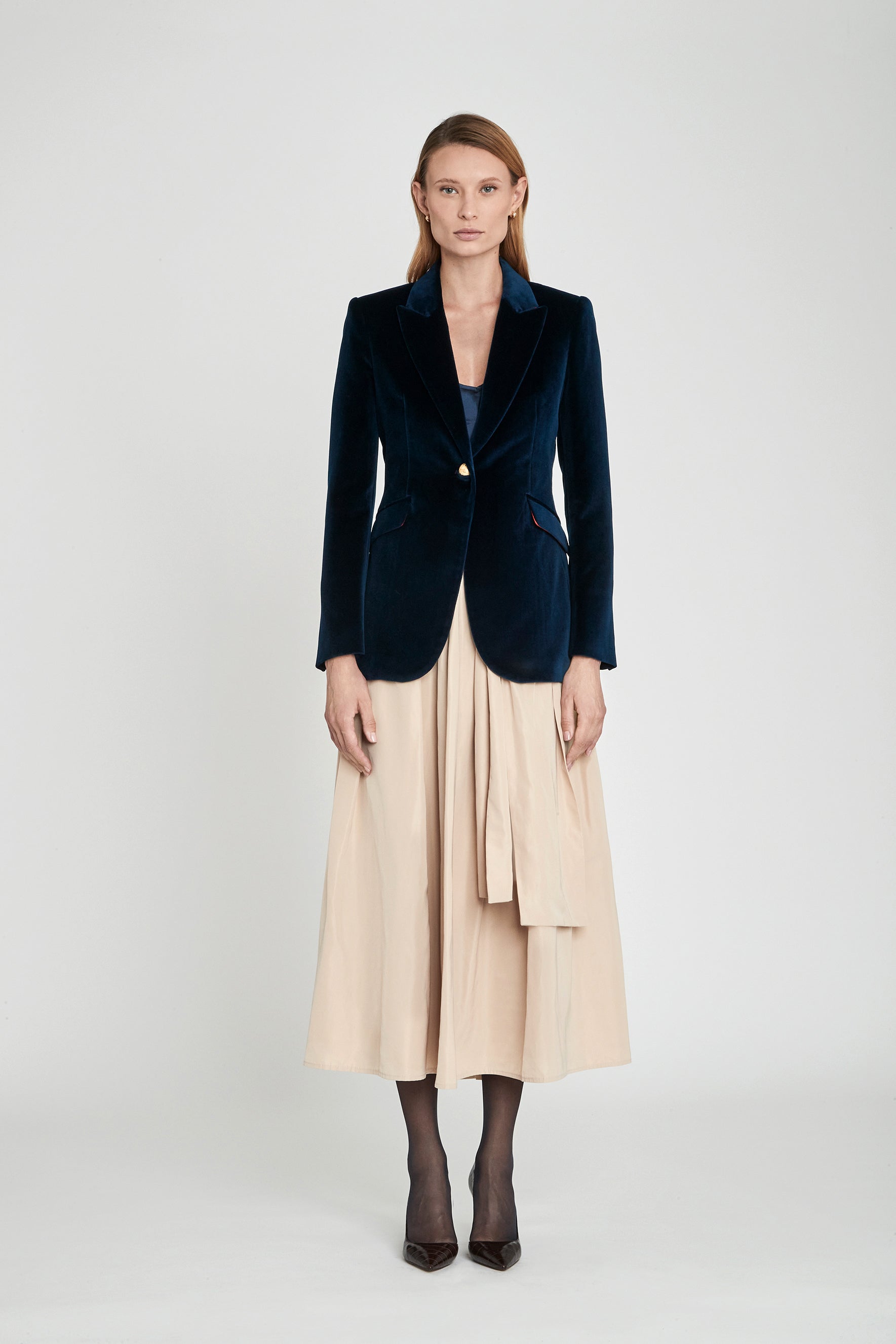 BLAZER ZAFIRO PARIS VELVET