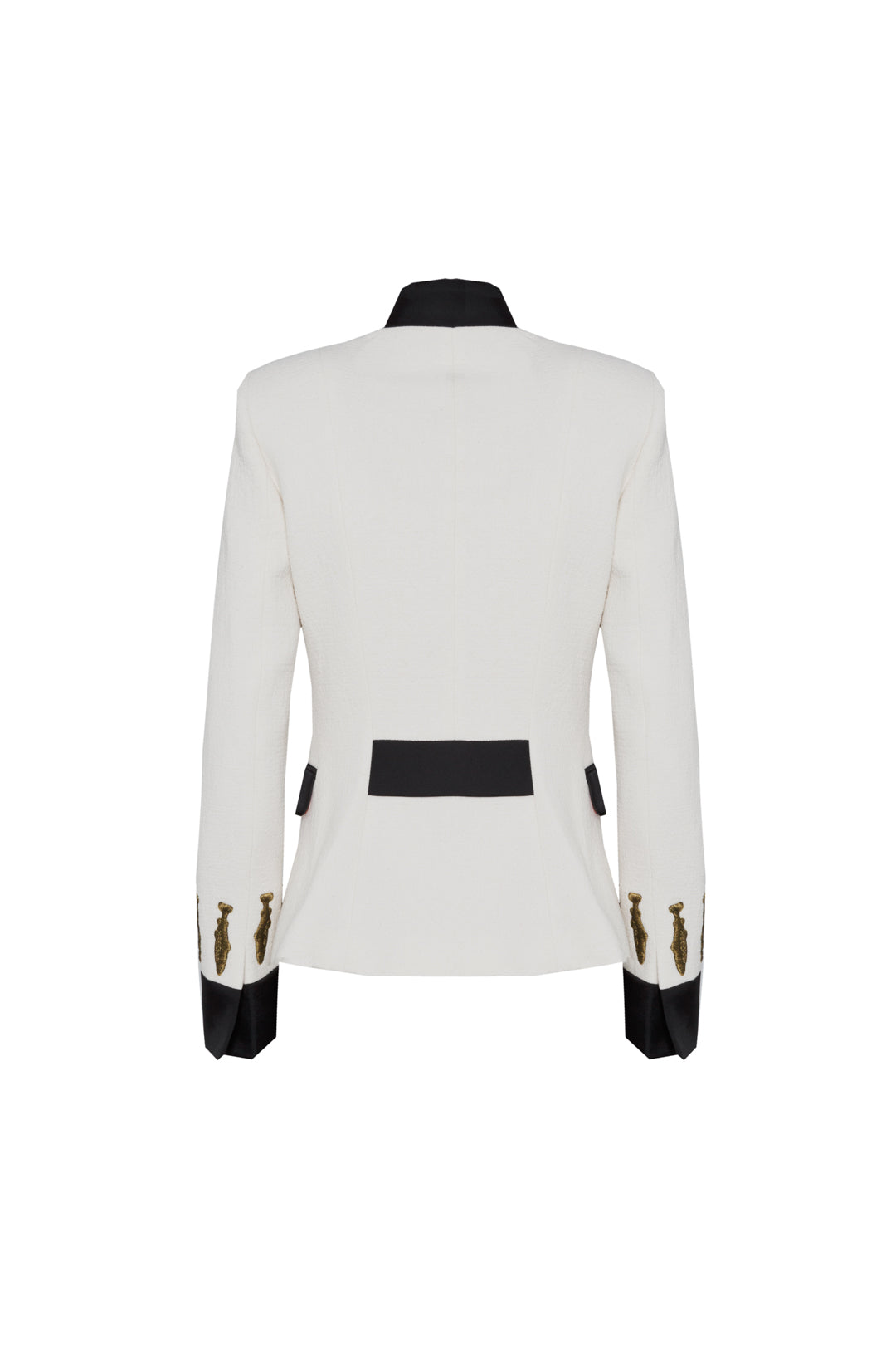 BLAZER MILITAR MARFIL NUVOLA