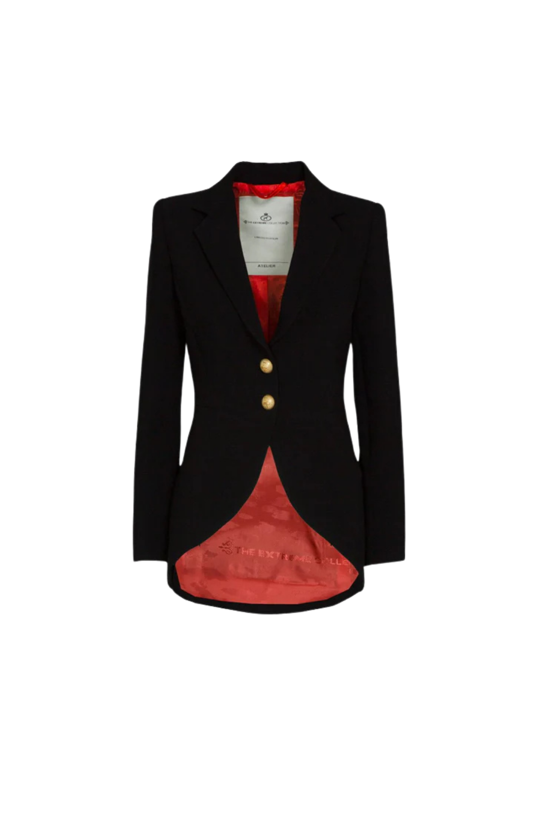 BLAZER DOS BOTONES MARGARITA NEGRO