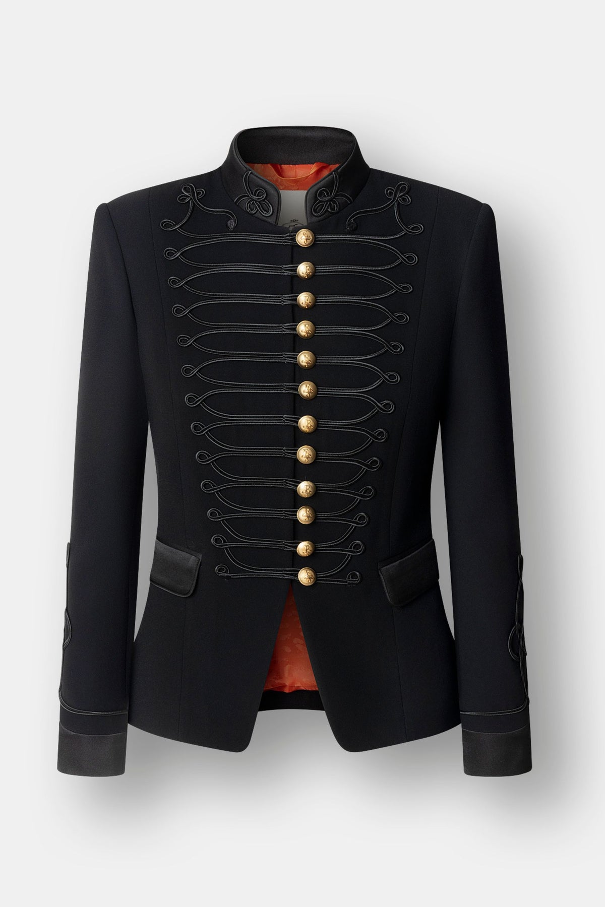 Blazer militar negra Isaura Black 01 - Edición Limitada