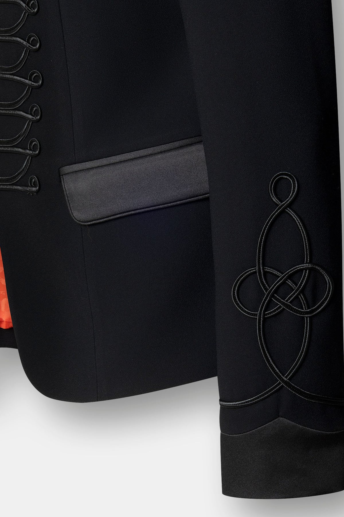 Blazer militar negra Isaura Black 01 - Edición Limitada