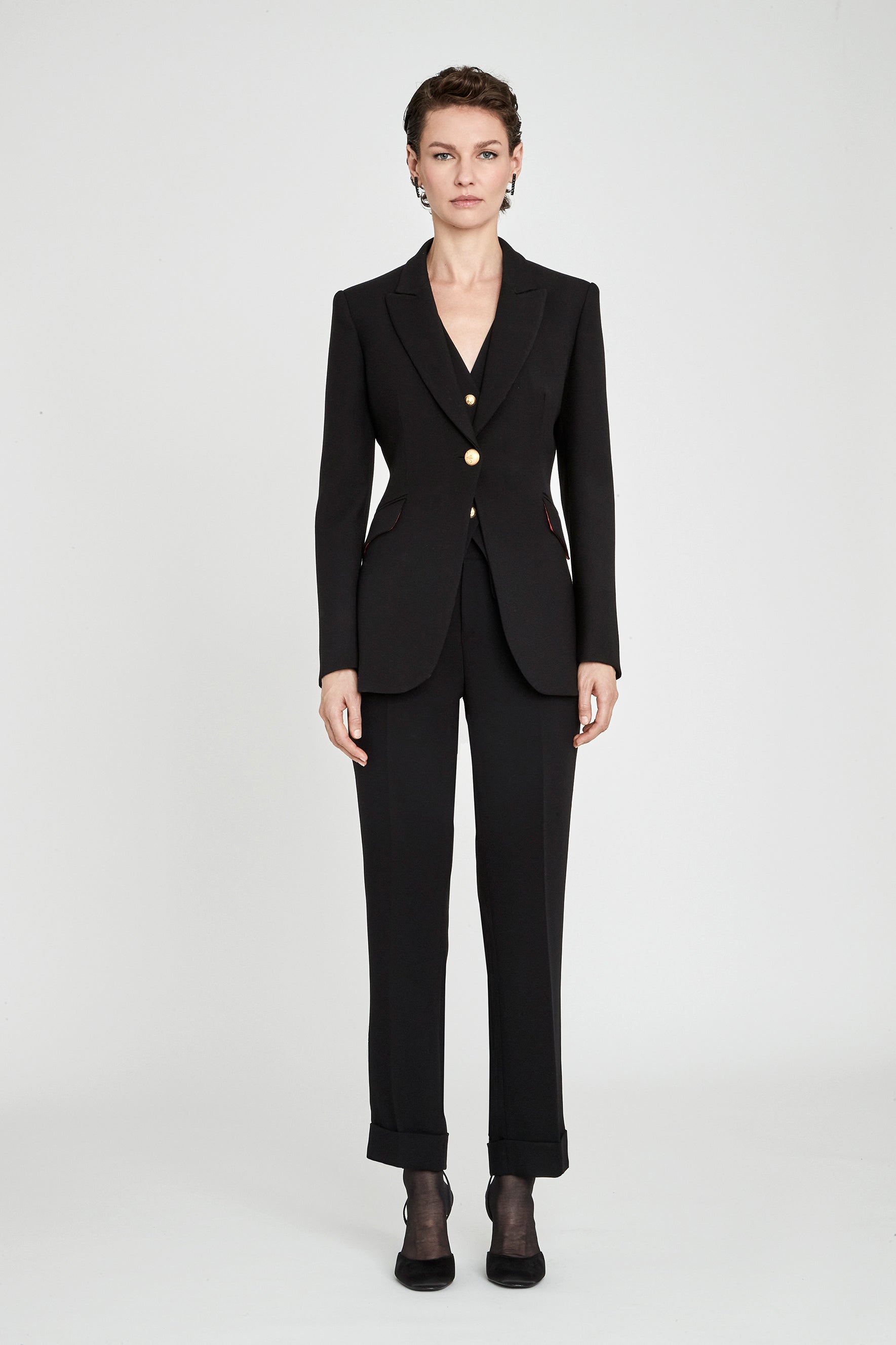 BLAZER UN BOTON NEGRO PARIS