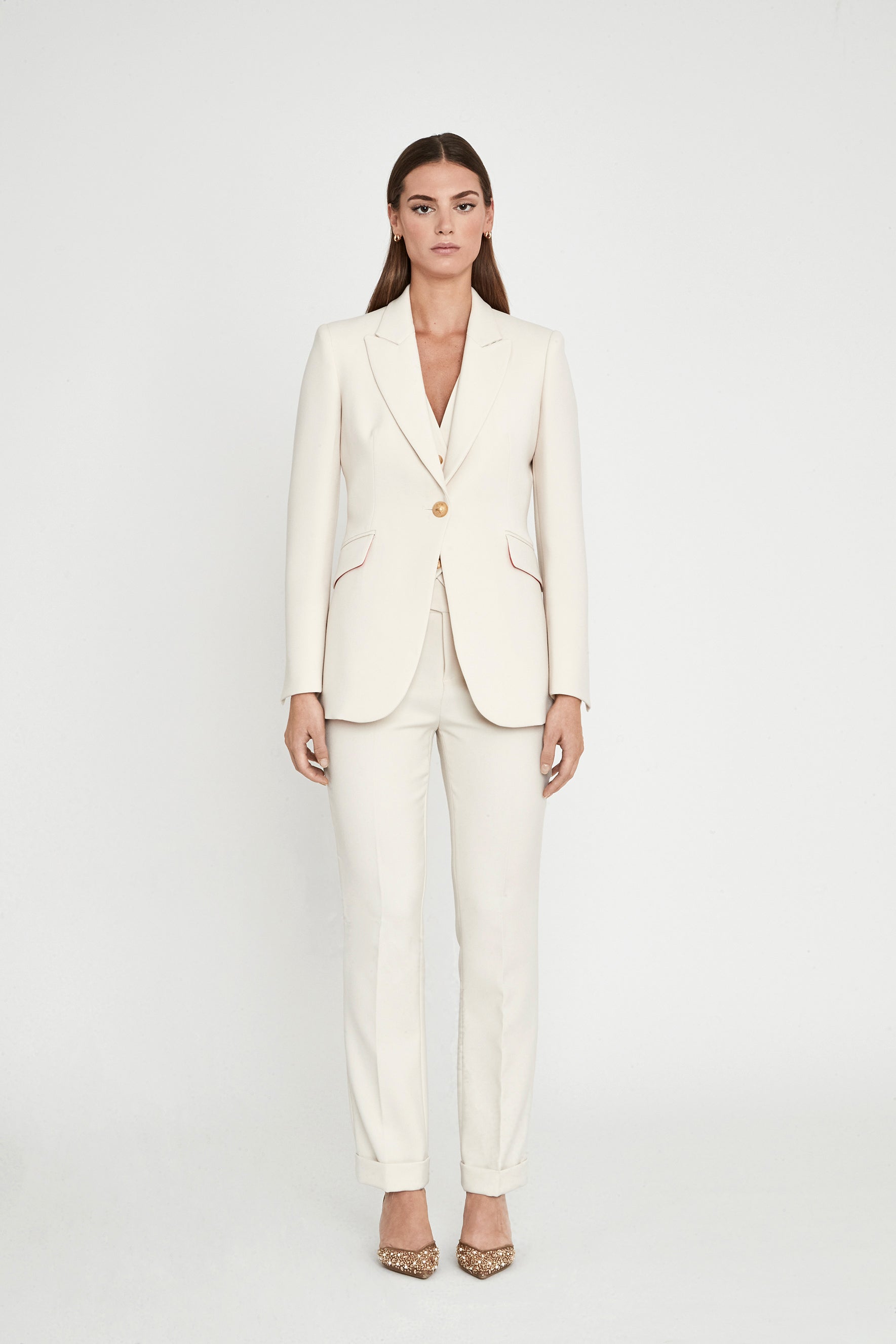 BLAZER DE UN BOTON MARFIL PARIS