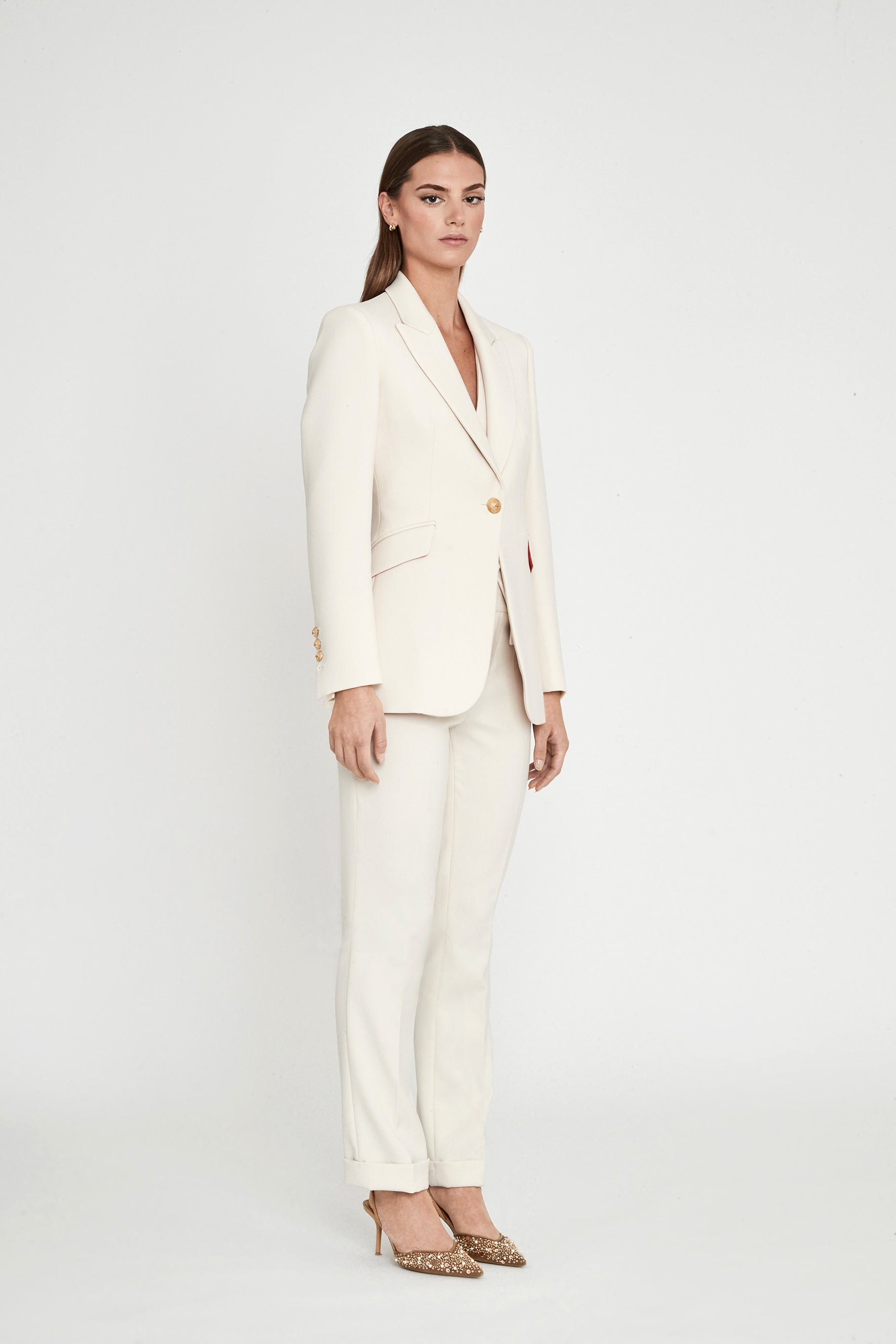BLAZER DE UN BOTON MARFIL PARIS