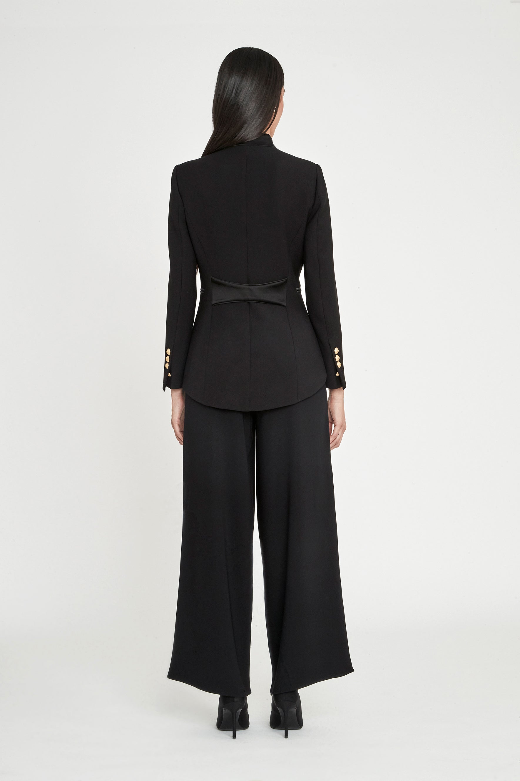 BLAZER MILITAR AZABACHE RENATA BLACK