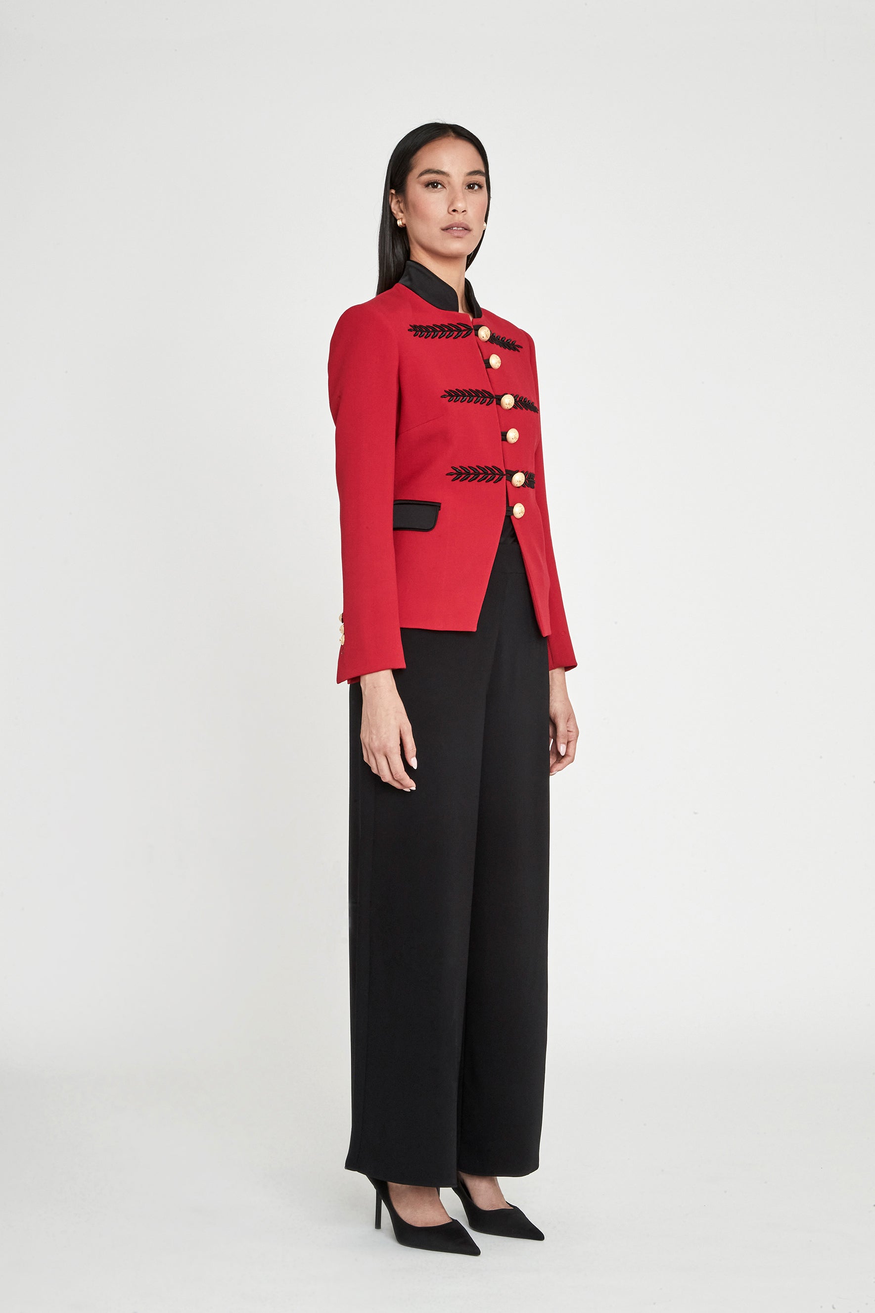 BLAZER MILITAR CARMIN RENATA 01