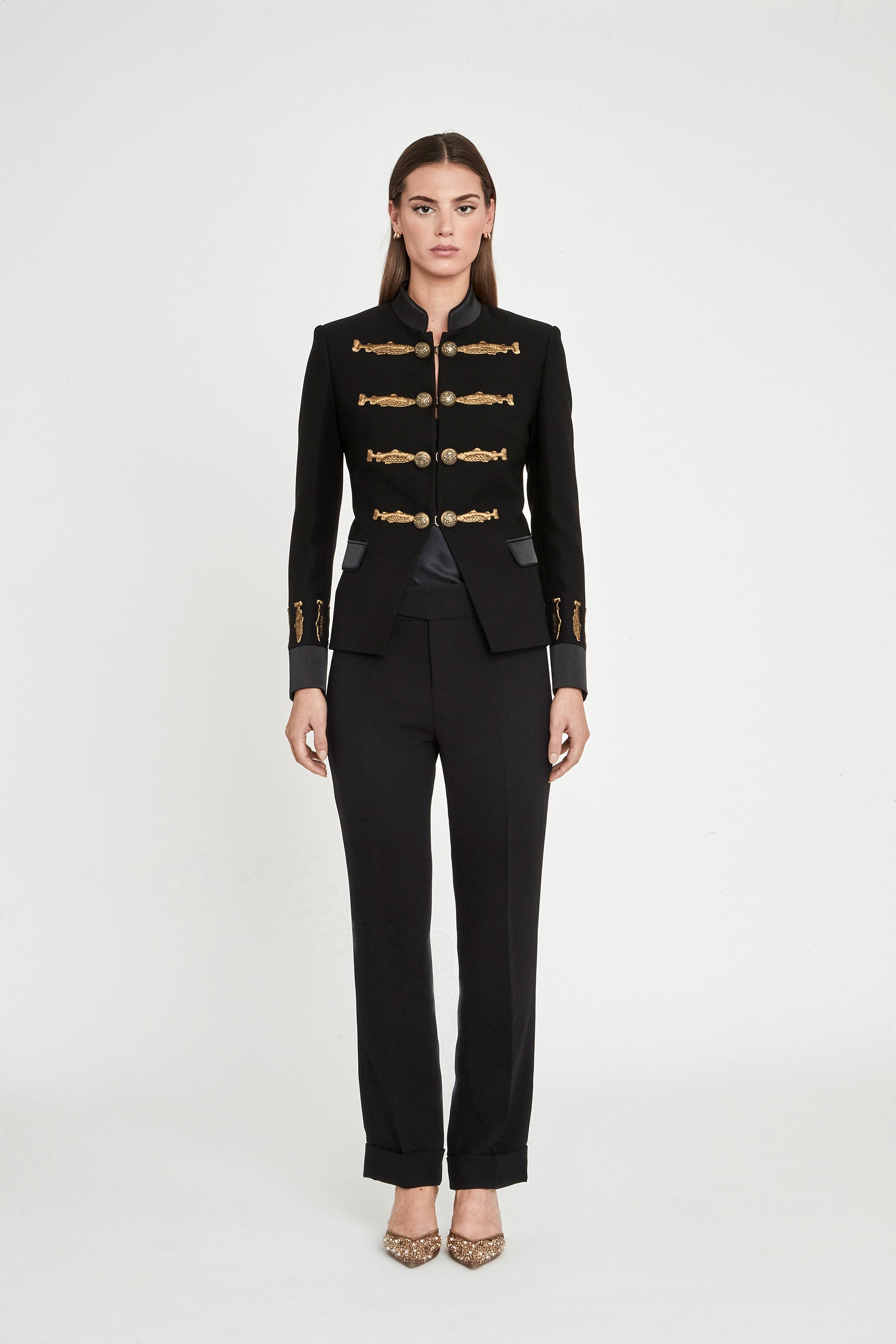BLAZER MILITAR AZABACHE NUVOLA