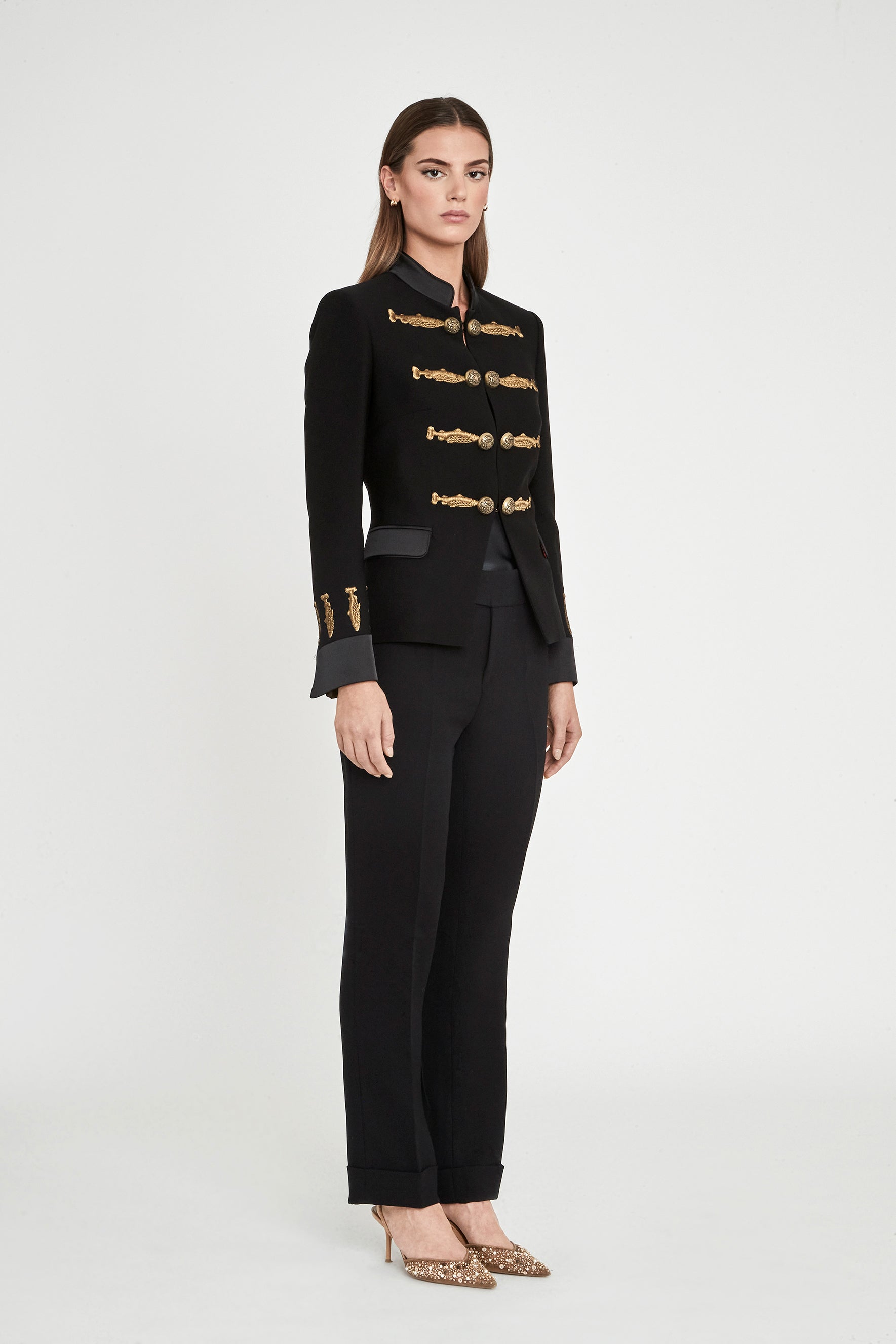 BLAZER MILITAR AZABACHE NUVOLA