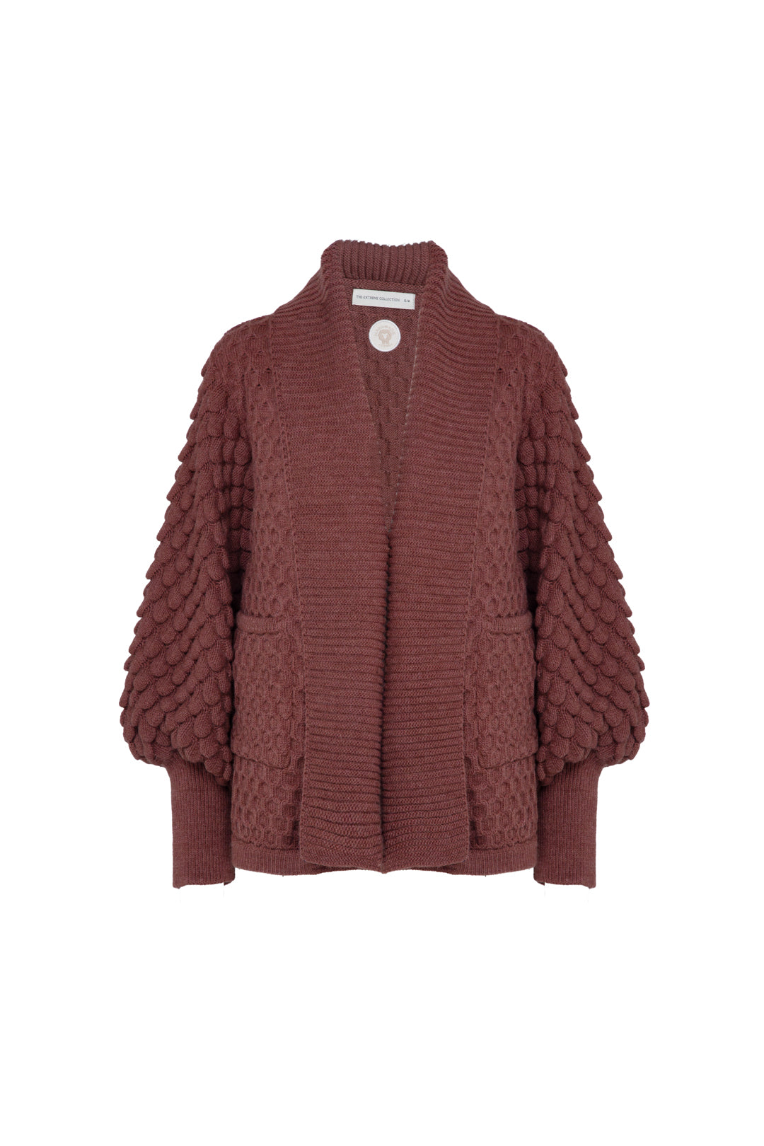 CHAQUETA CORTA ALPACA Y MERINA OLIVIER