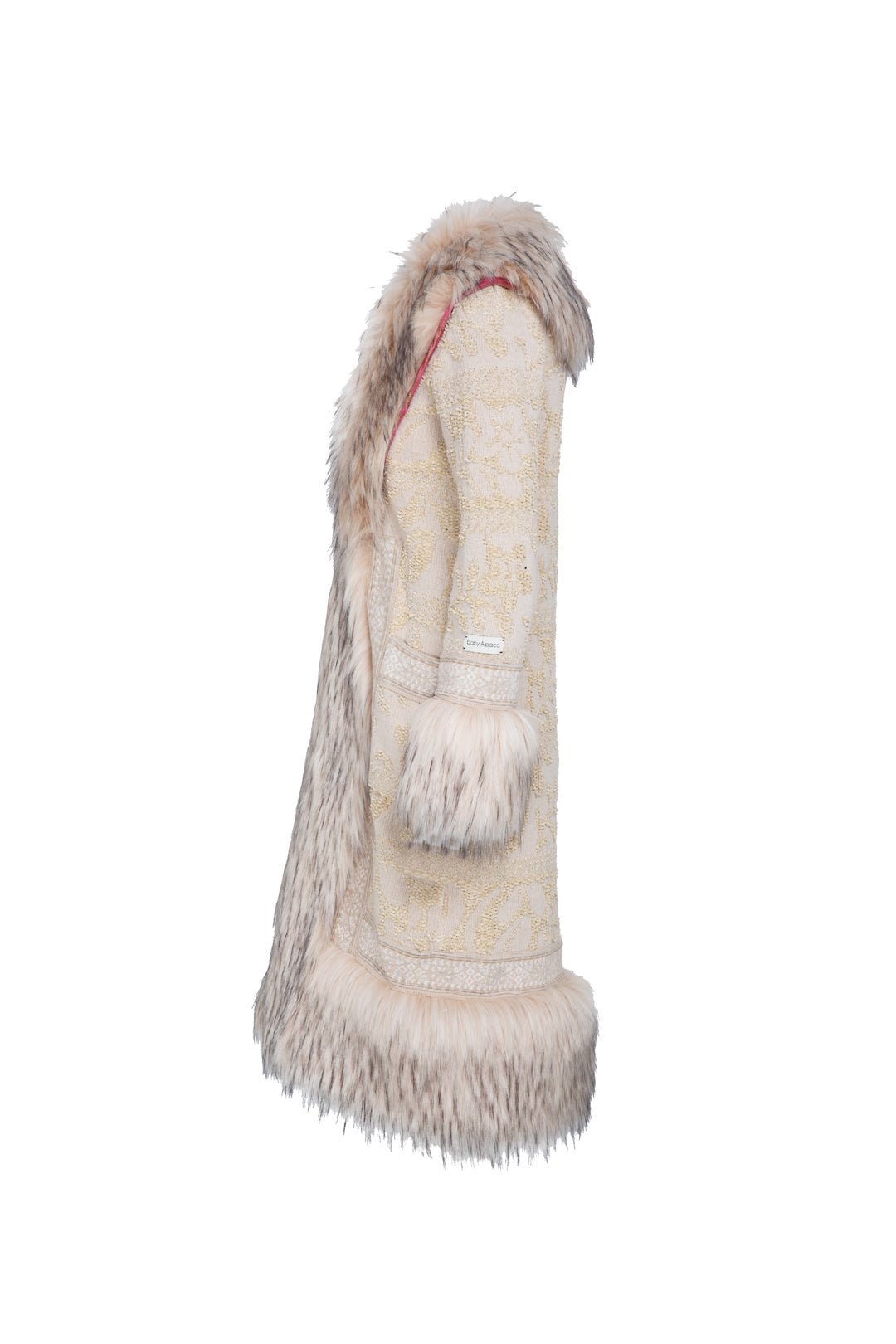 ABRIGO LARGO ALPACA BEIGE JOSEPHINE - THE EXTREME COLLECTION