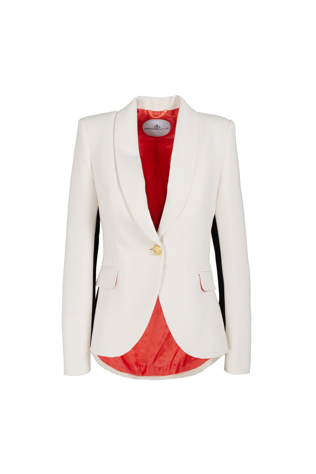 BLAZER BLANCA CON CONTRASTE MADISON - THE EXTREME COLLECTION