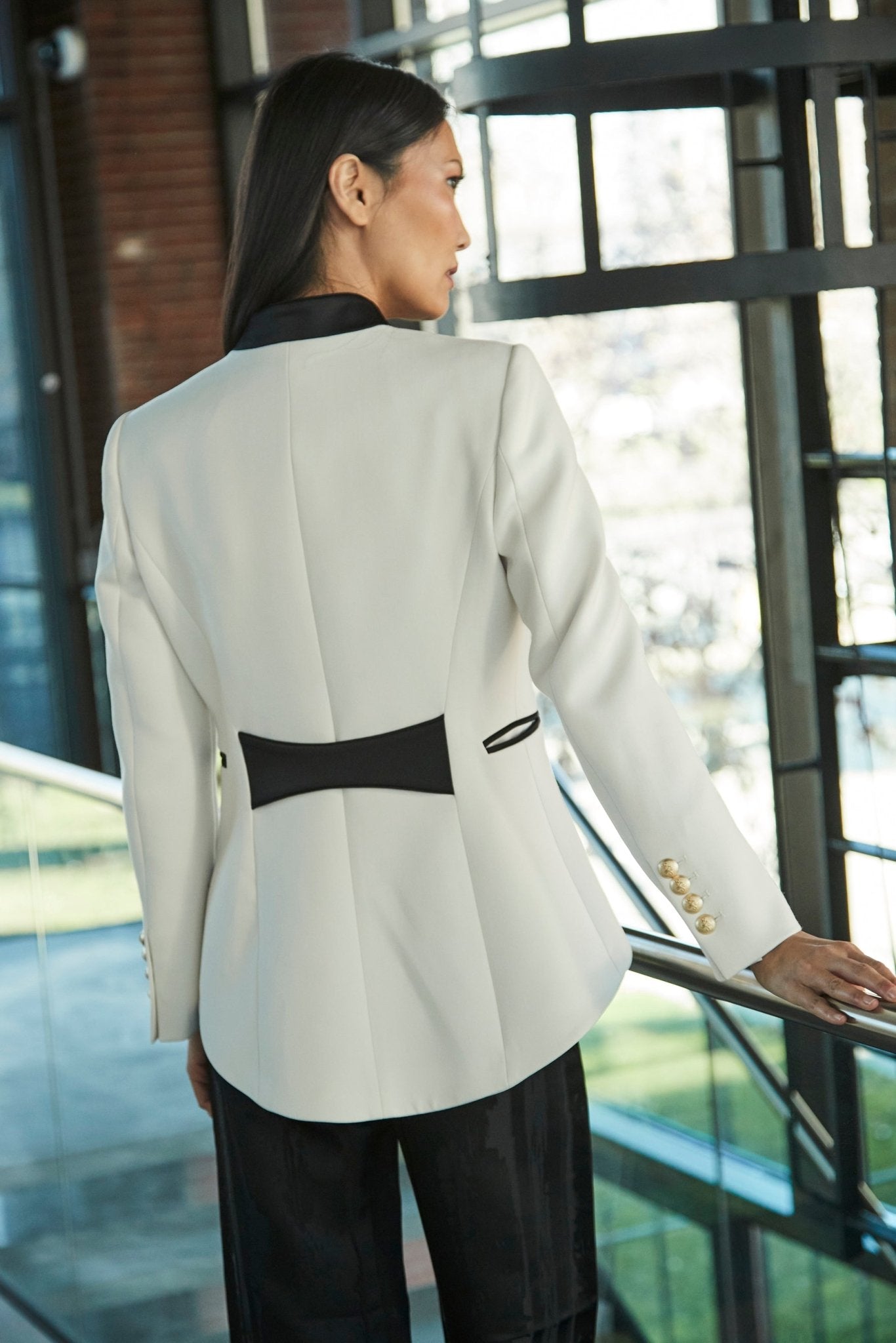 BLAZER BLANCO BORDADO STAR RABBIT - THE EXTREME COLLECTION