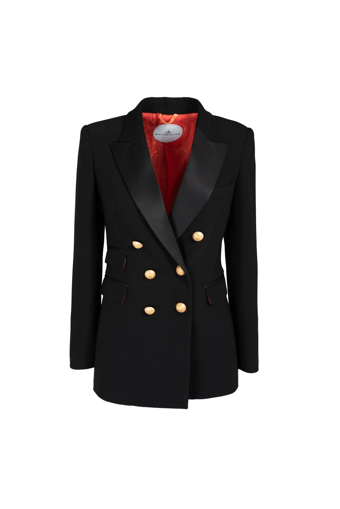 BLAZER CRUZADA CON SOLAPA RASO OBELIA - THE EXTREME COLLECTION