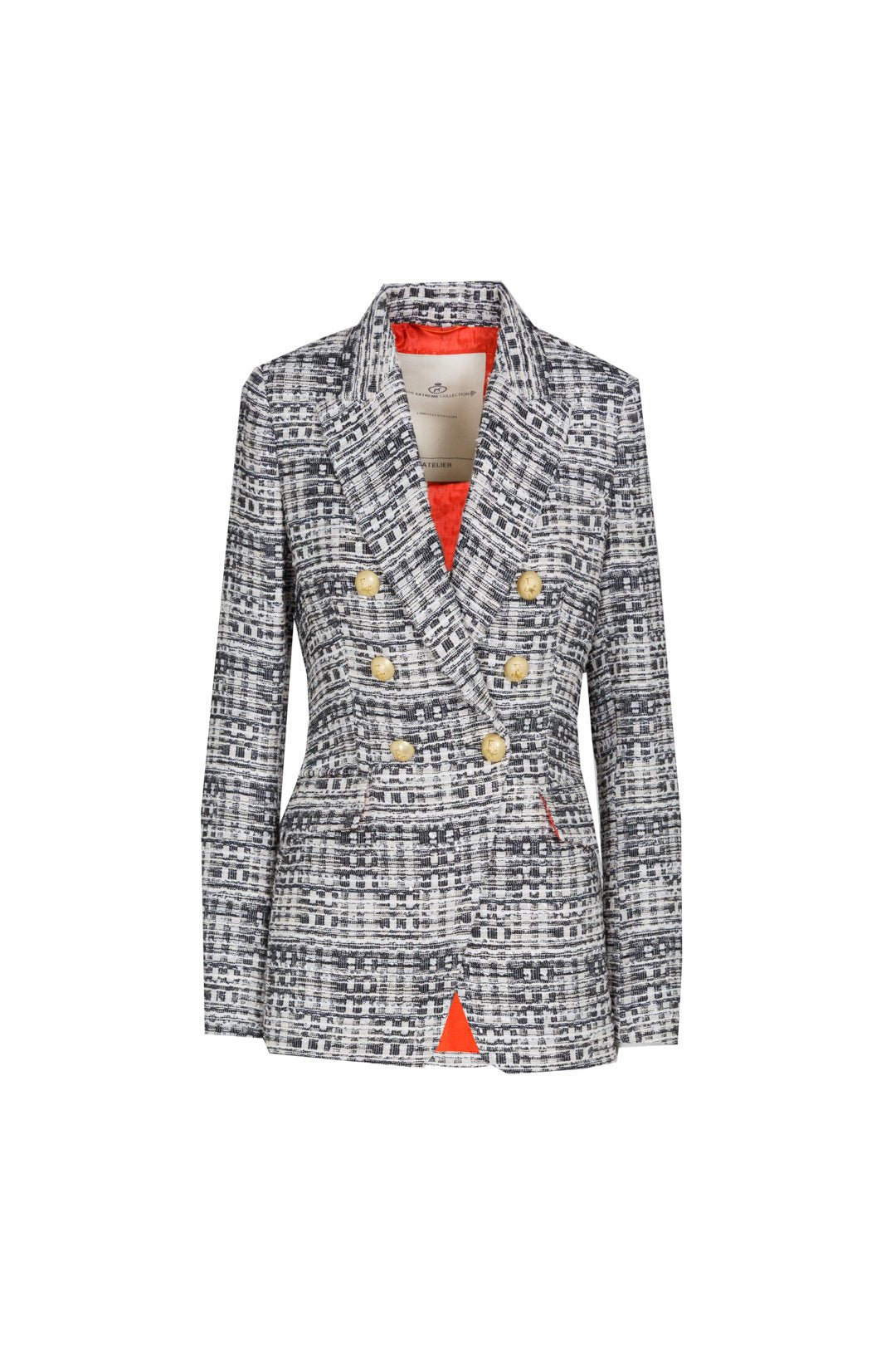 BLAZER CRUZADA TWEED CLEMENTINE - THE EXTREME COLLECTION