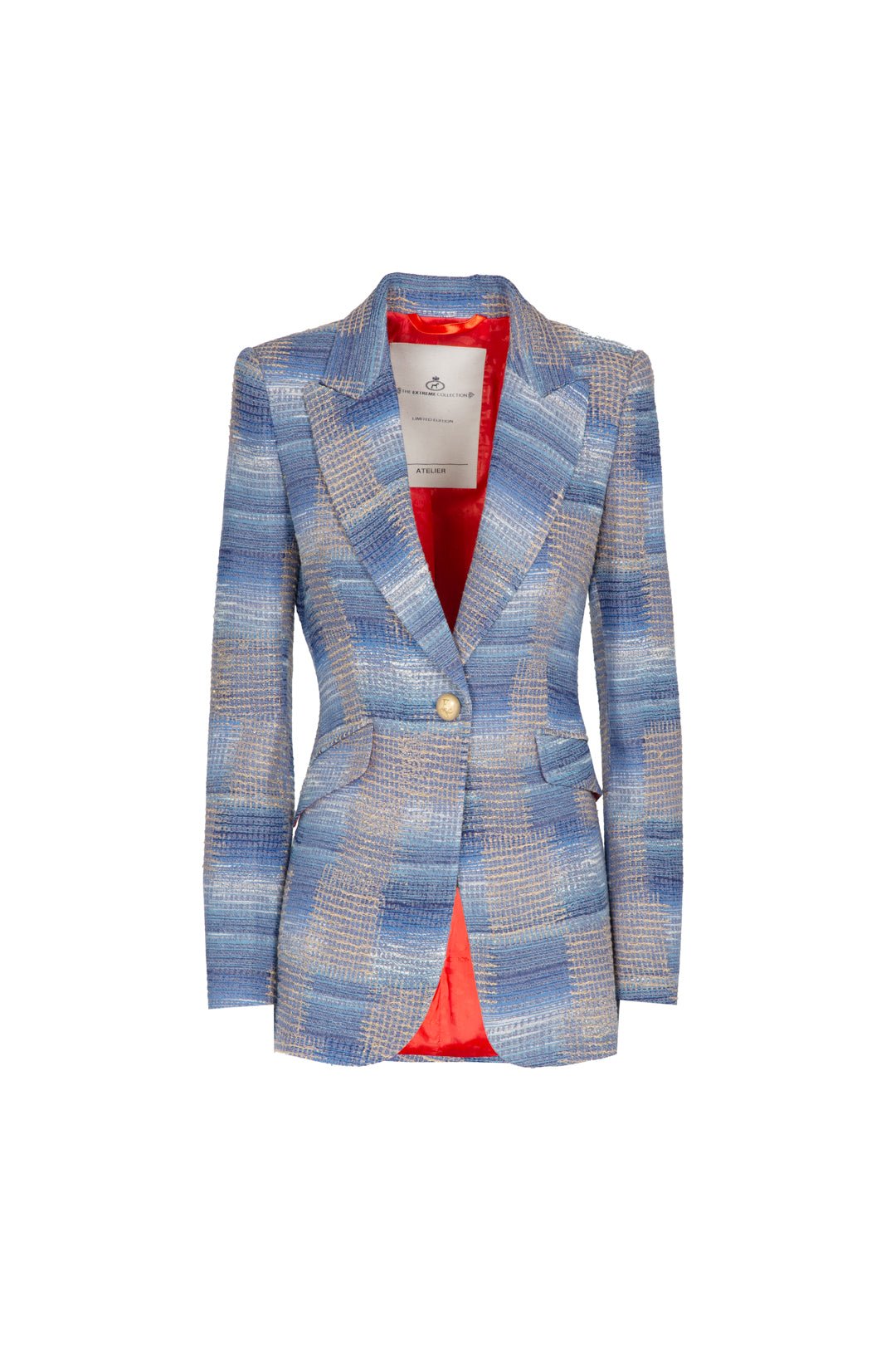 BLAZER CUADRO MULTICOLOR RENZO - THE EXTREME COLLECTION