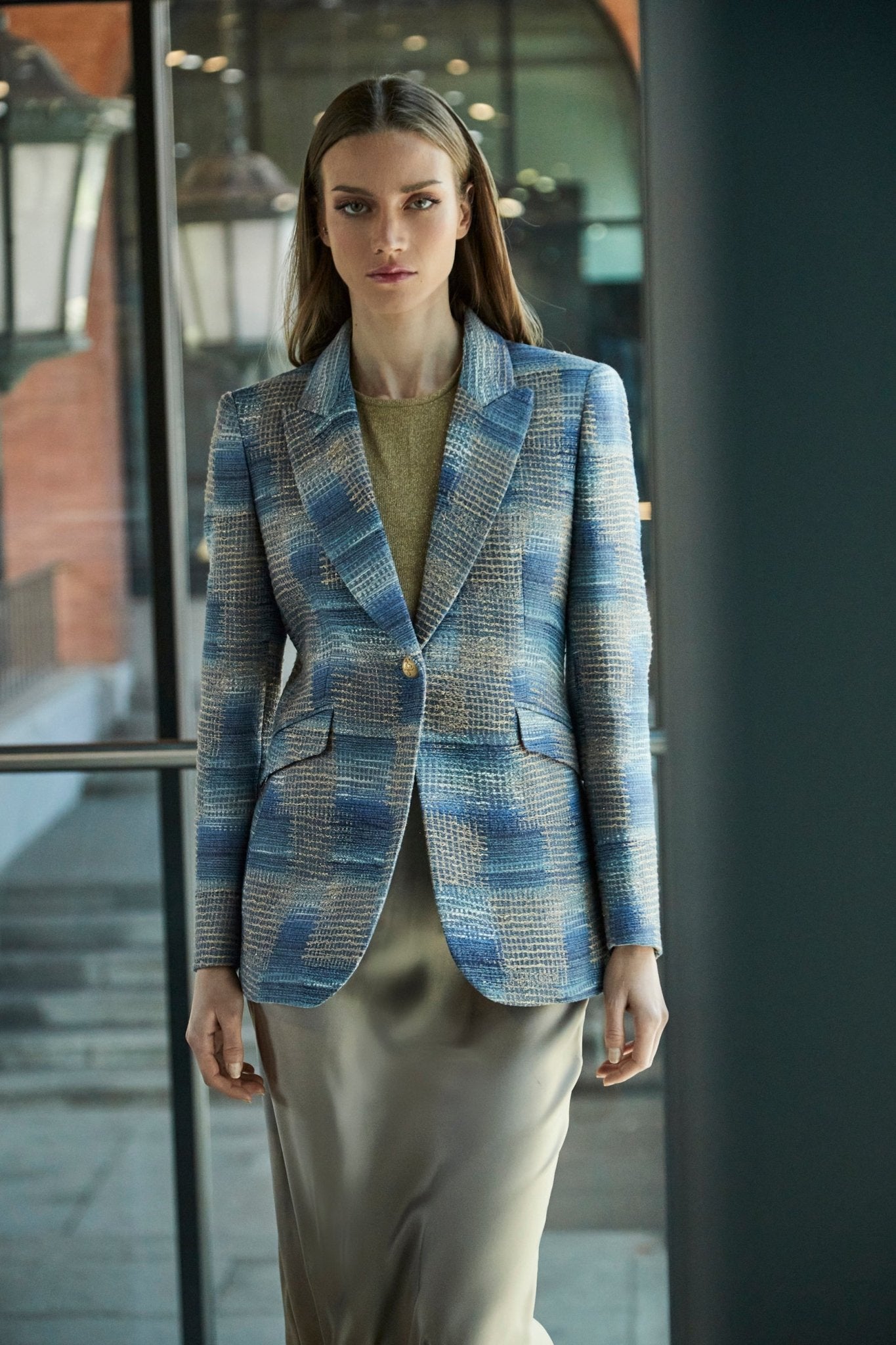 BLAZER CUADRO MULTICOLOR RENZO - THE EXTREME COLLECTION