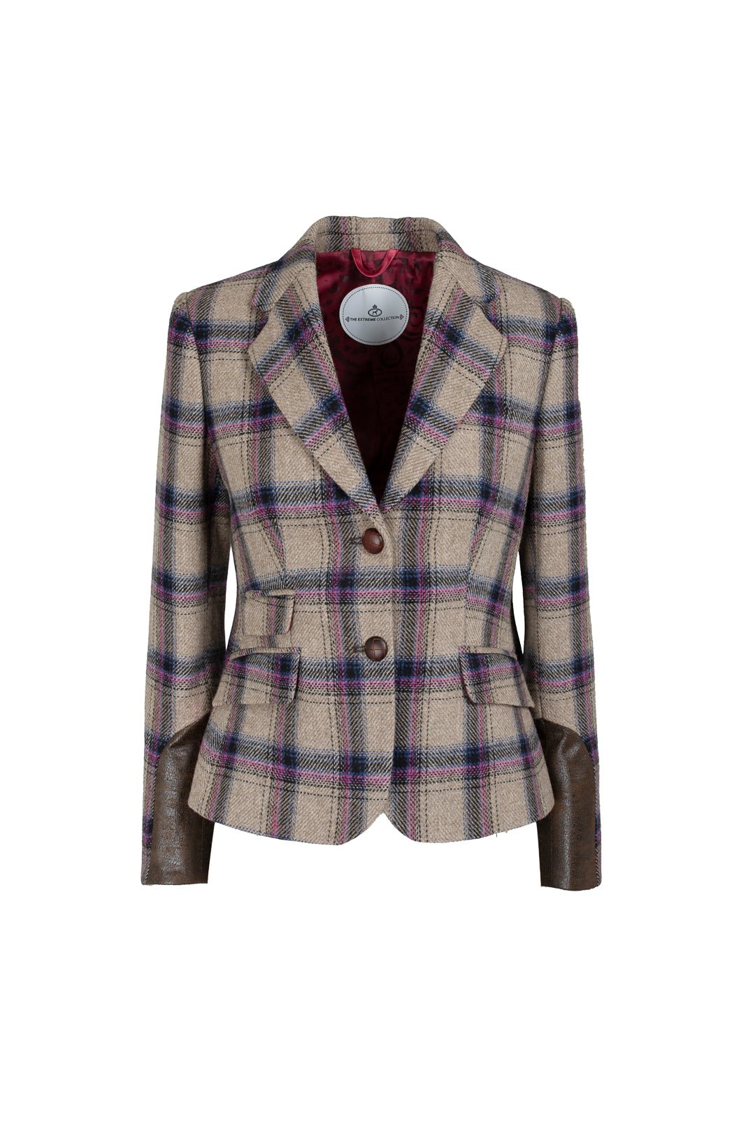 BLAZER CUADROS DOS BOTONES CAVALIER - THE EXTREME COLLECTION