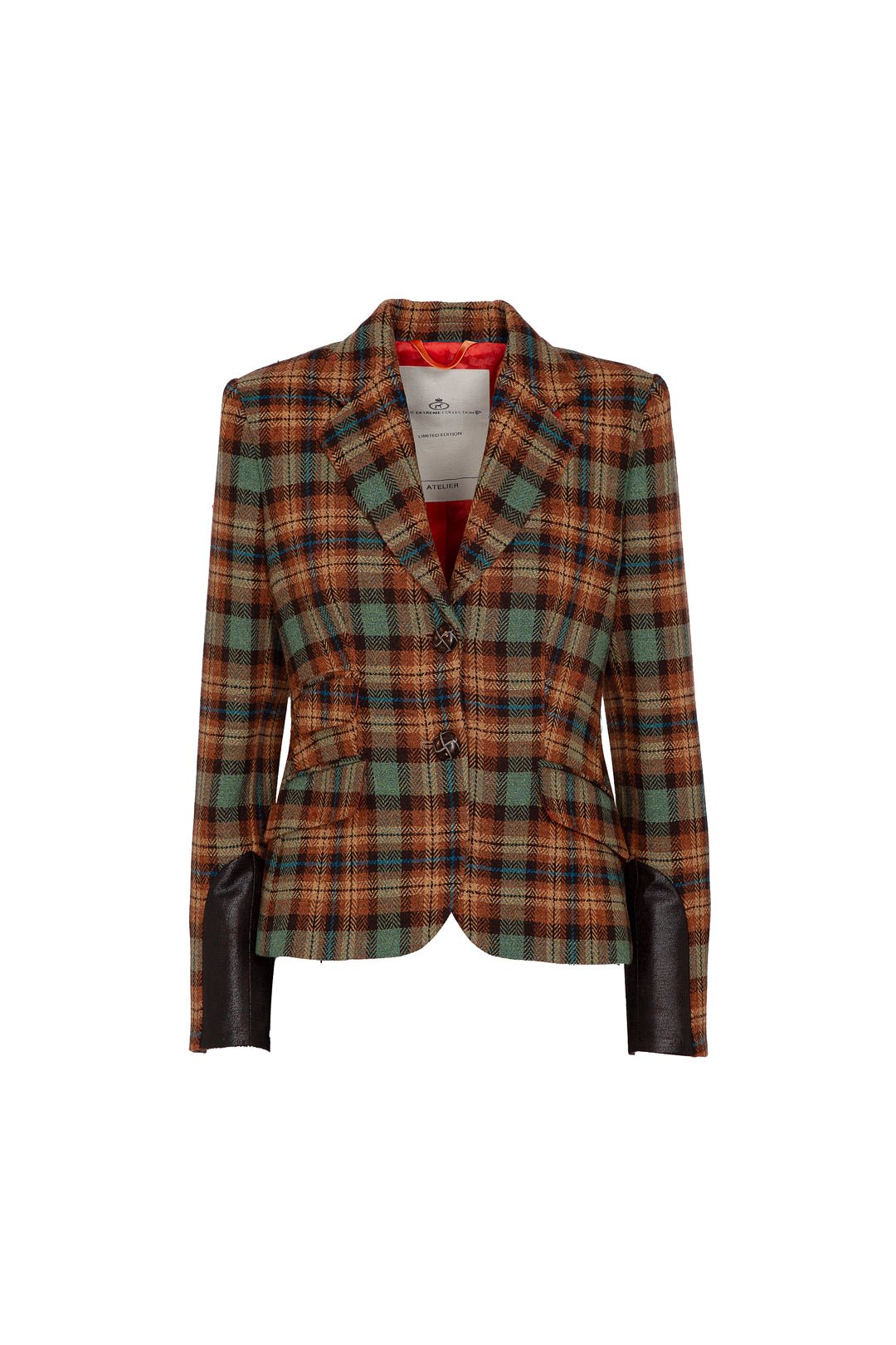 BLAZER CUADROS NARANJAS VERMONT - THE EXTREME COLLECTION