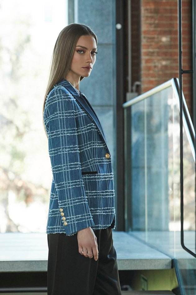 BLAZER CUADROS OTTAVIA - THE EXTREME COLLECTION