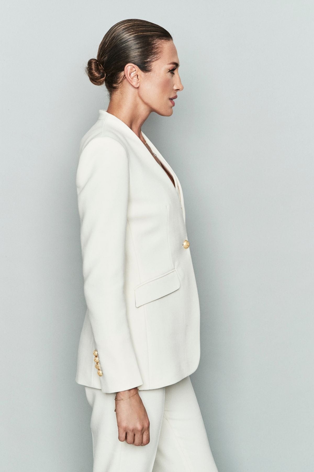 Blazer de sastre cruda Maren - Edición Limitada - THE EXTREME COLLECTION