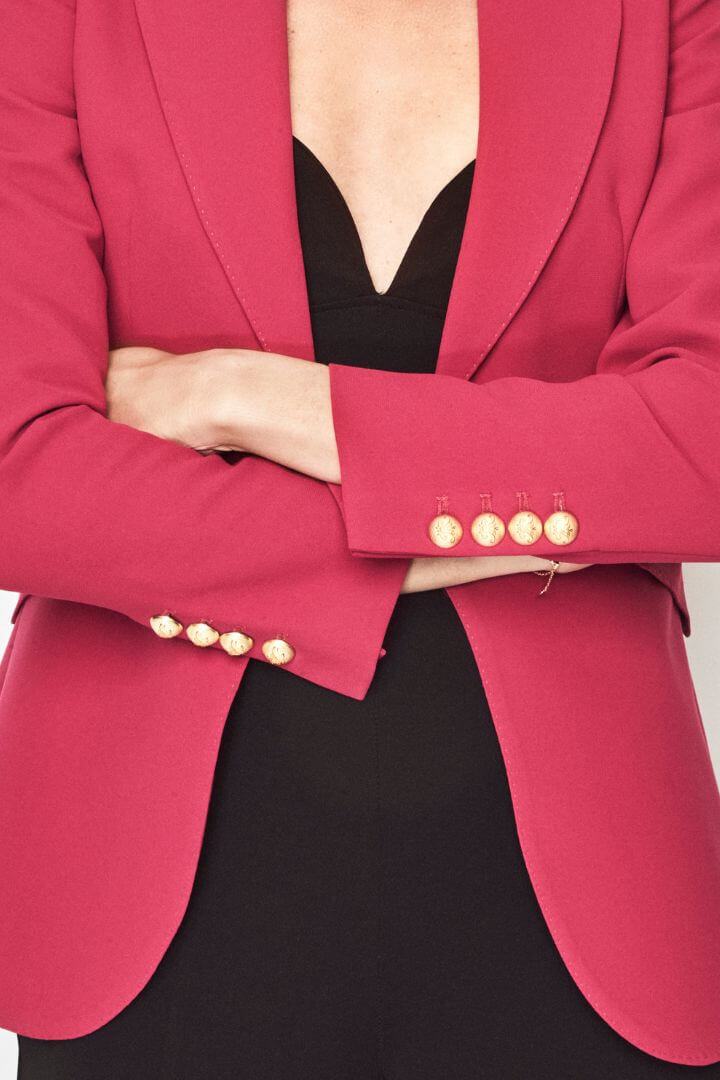 BLAZER DE SASTRE FUCSIA DUBLIN ATELIER - THE EXTREME COLLECTION