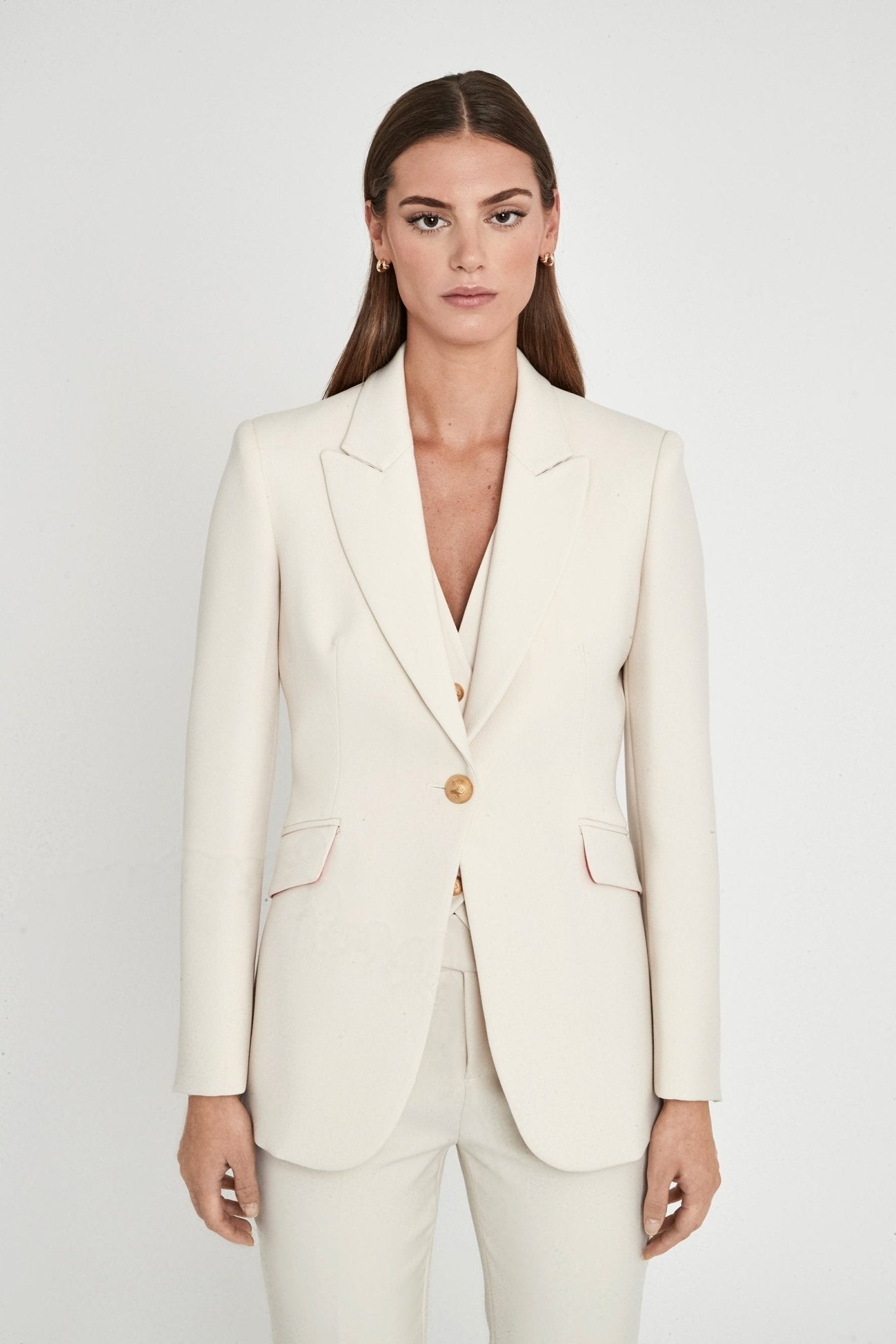BLAZER DE UN BOTON MARFIL PARIS - THE EXTREME COLLECTION