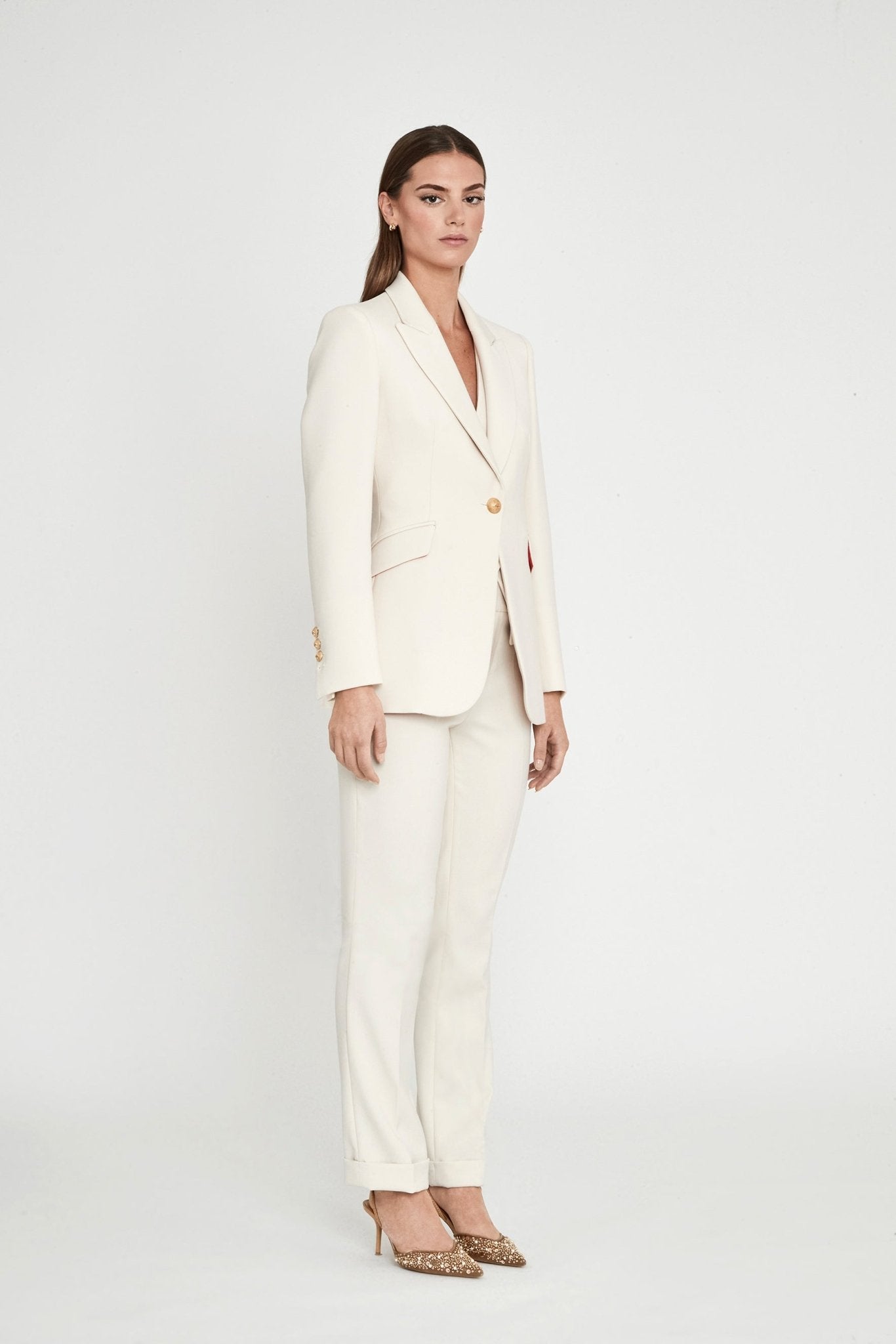 BLAZER DE UN BOTON MARFIL PARIS - THE EXTREME COLLECTION