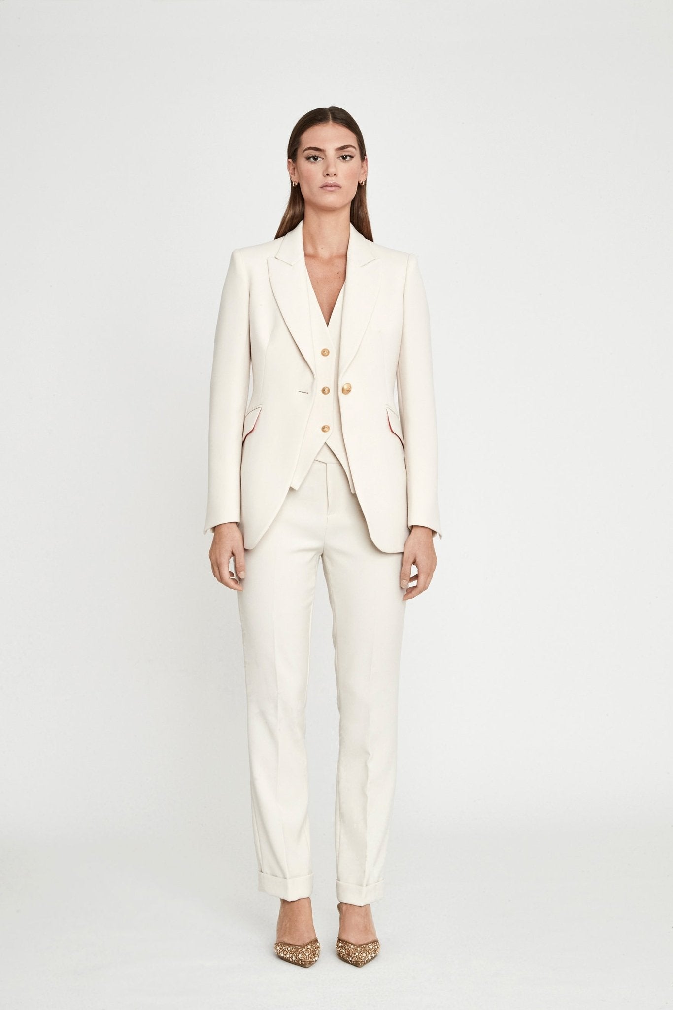 BLAZER DE UN BOTON MARFIL PARIS - THE EXTREME COLLECTION