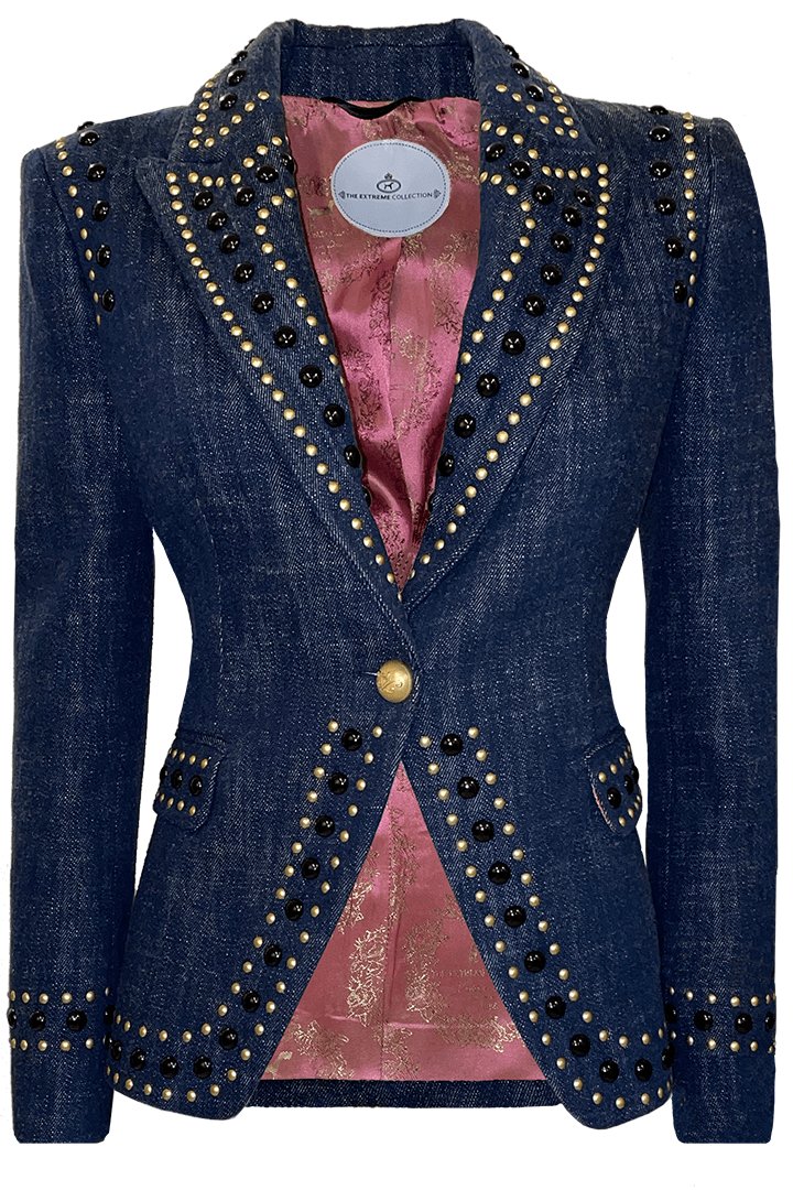 BLAZER DENIM ROCK STAR - THE EXTREME COLLECTION