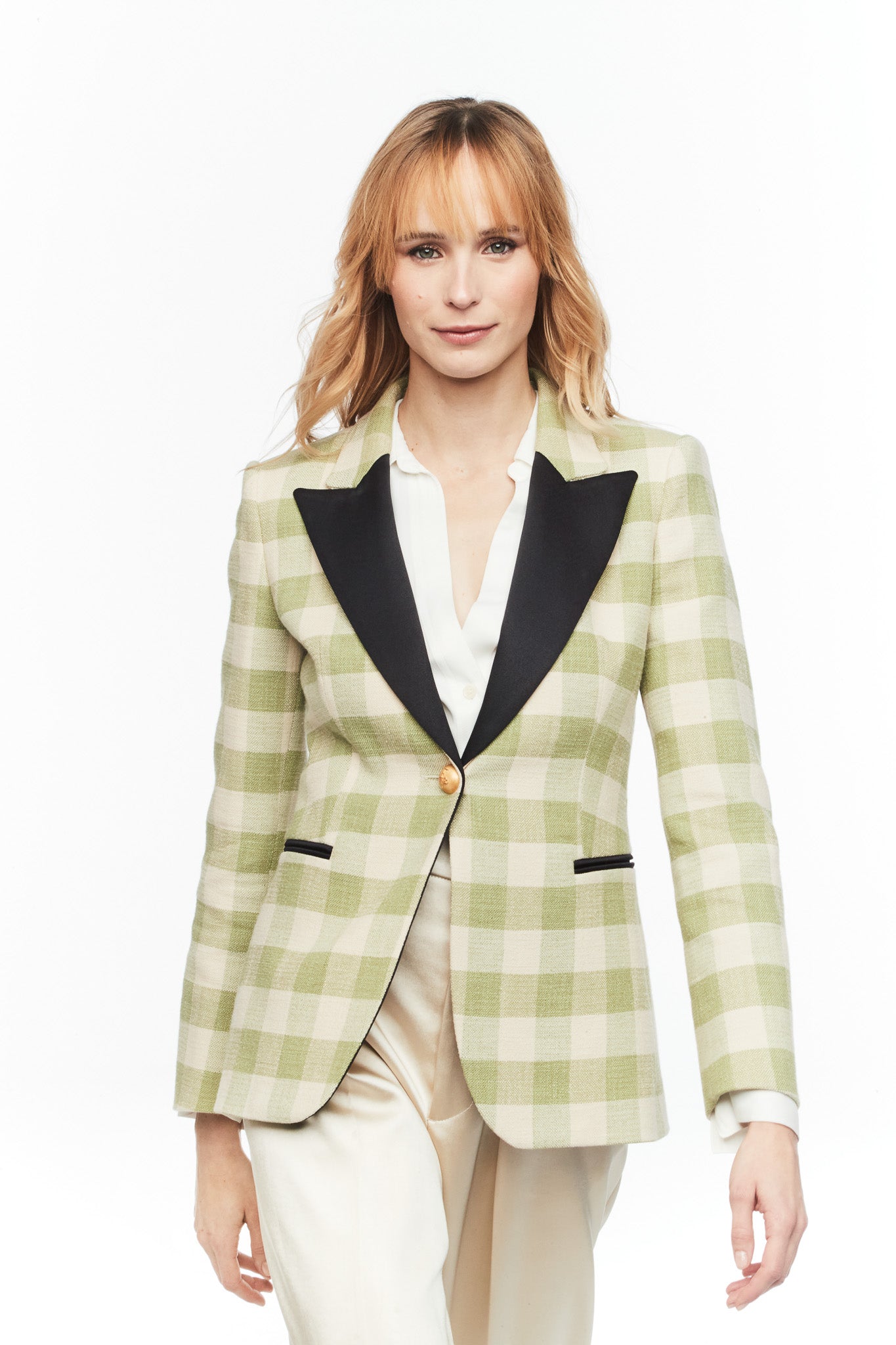 BLAZER ESMOQUIN CUADROS BERRY - THE EXTREME COLLECTION