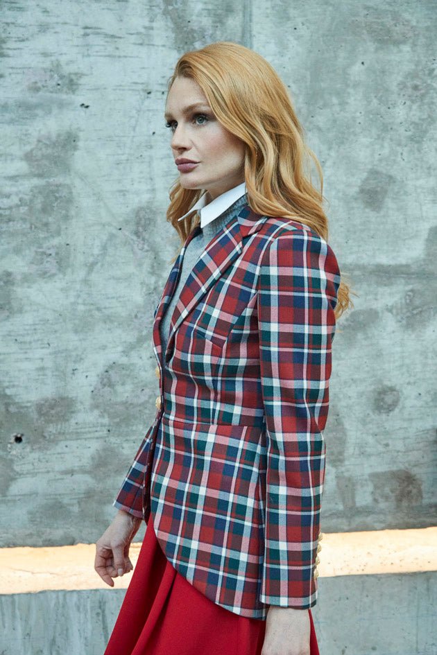 BLAZER ESMOQUIN CUADROS TARTAN PEYTON - THE EXTREME COLLECTION