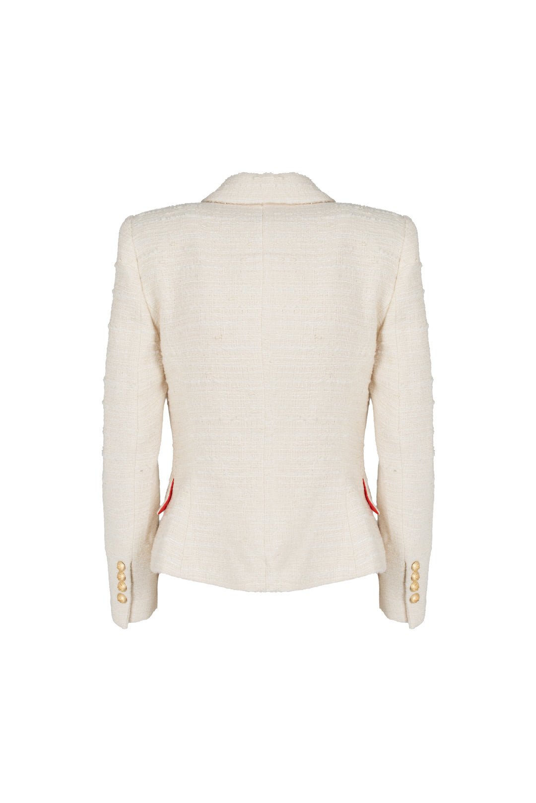 BLAZER LANA BLANCA DOS BOTONES ANAIS - THE EXTREME COLLECTION