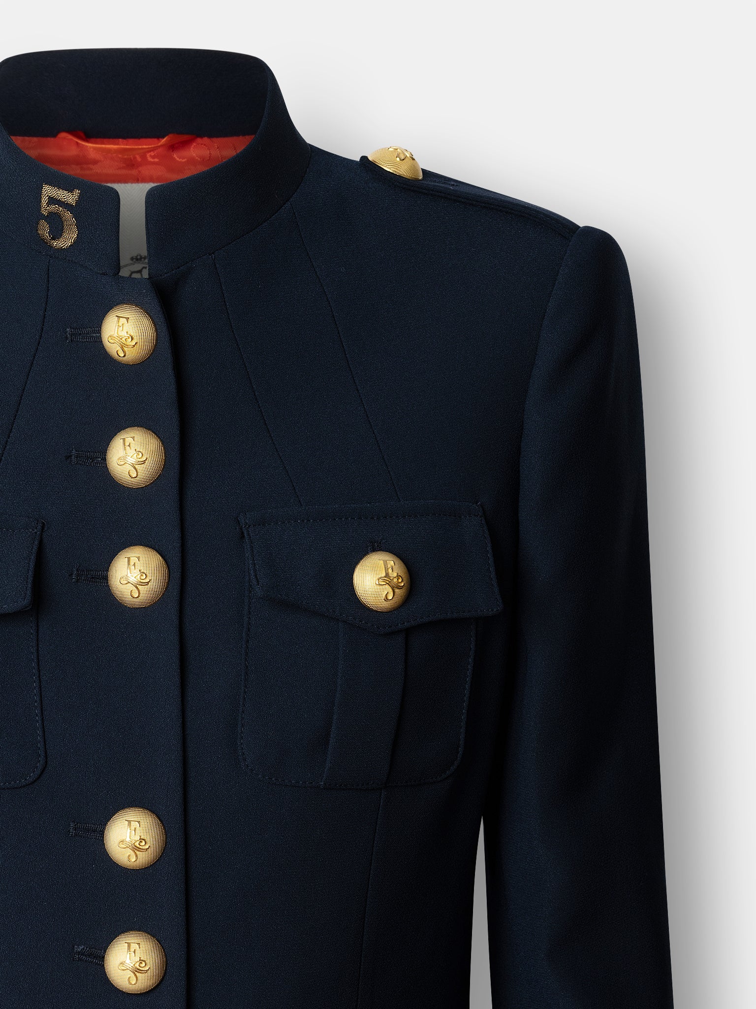 BLAZER LARGA MILITAR MAHATAN BLUE - THE EXTREME COLLECTION