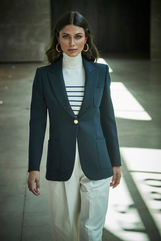 BLAZER MARINO BENEDETTA BOLSILLOS PLASTON - THE EXTREME COLLECTION