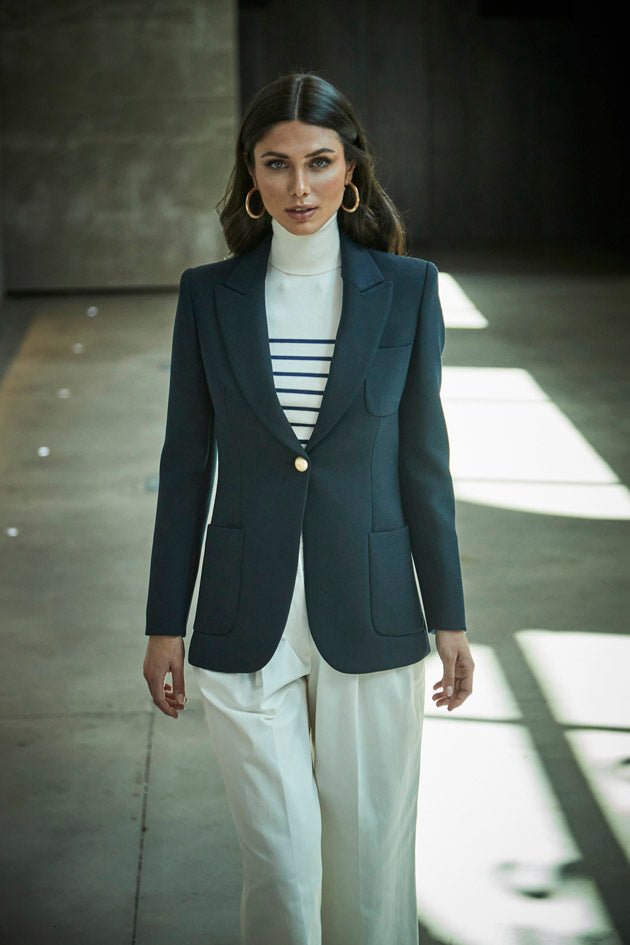 BLAZER MARINO BENEDETTA BOLSILLOS PLASTON - THE EXTREME COLLECTION