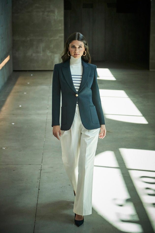 BLAZER MARINO BENEDETTA BOLSILLOS PLASTON - THE EXTREME COLLECTION