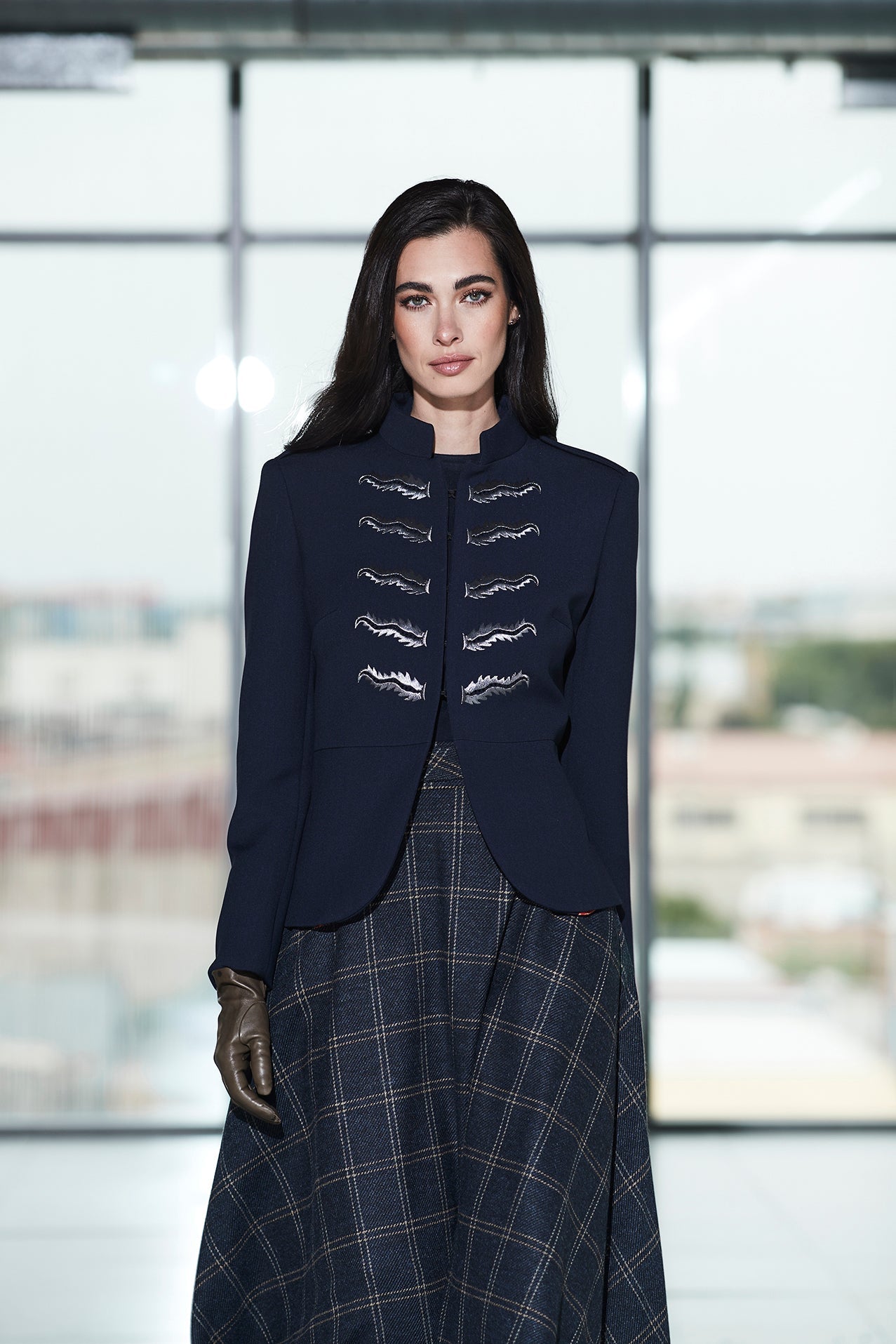 BLAZER MARINO BORDADO EXTREME PRIVE - THE EXTREME COLLECTION