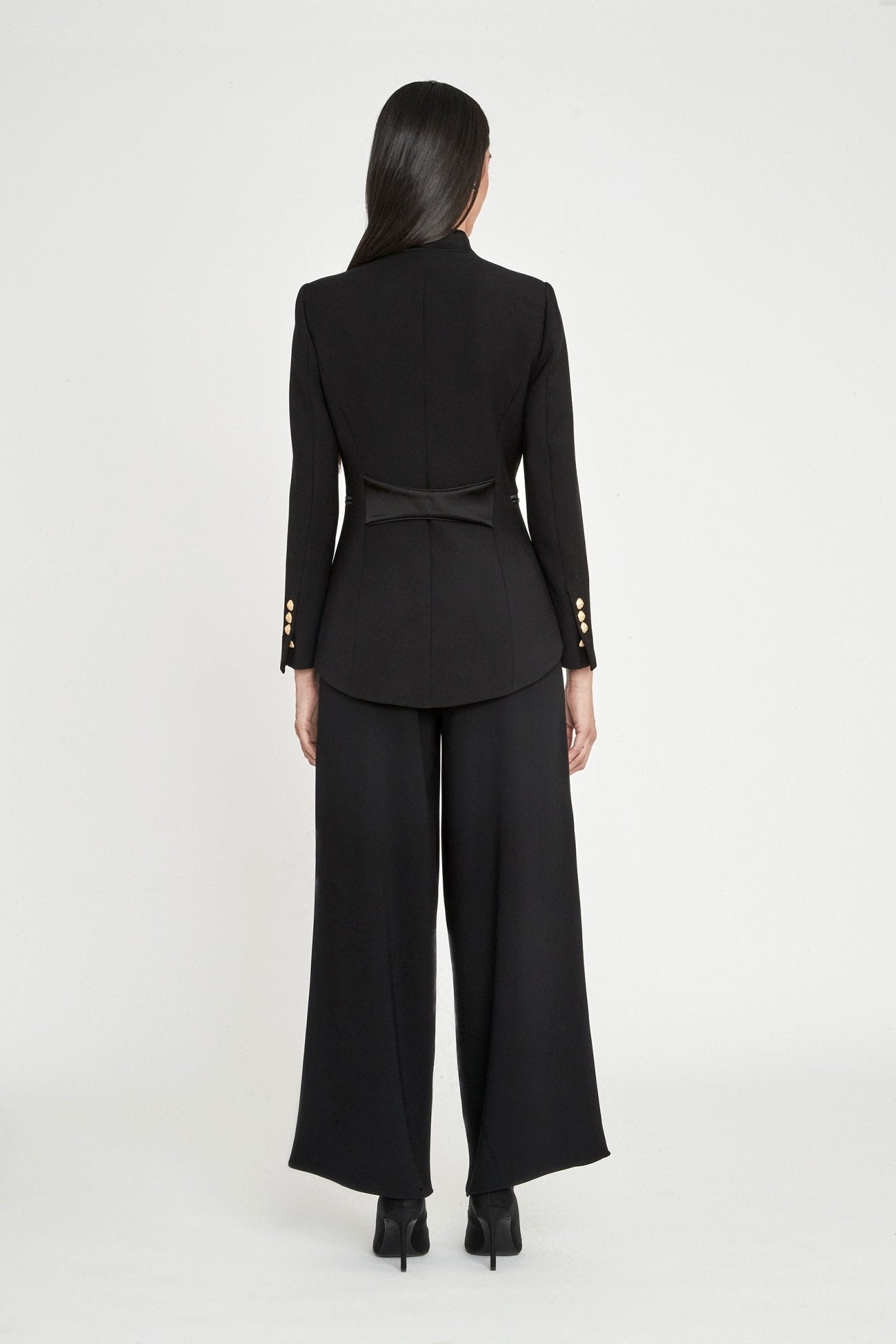 BLAZER MILITAR AZABACHE RENATA BLACK - THE EXTREME COLLECTION
