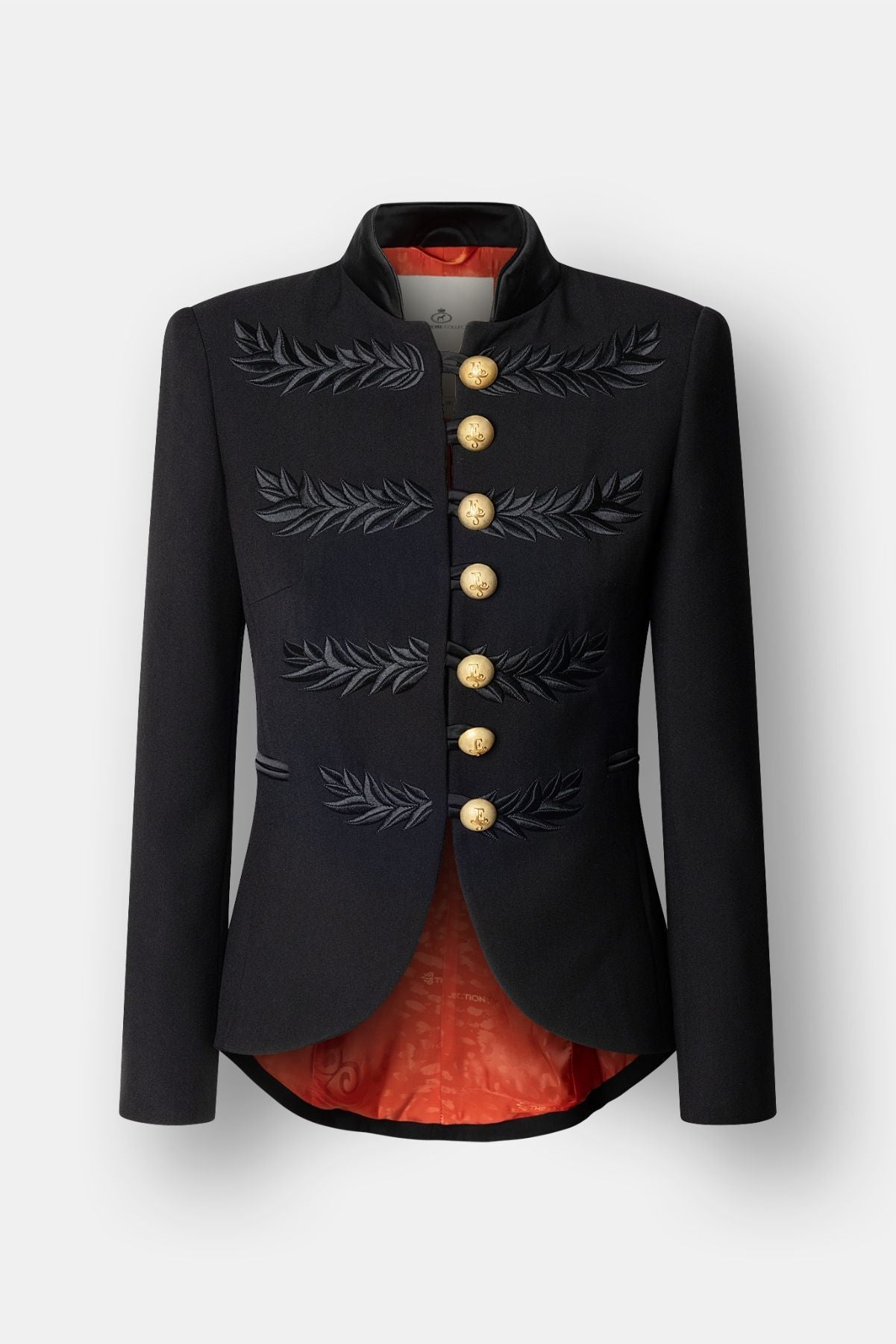 BLAZER MILITAR AZABACHE RENATA BLACK - THE EXTREME COLLECTION