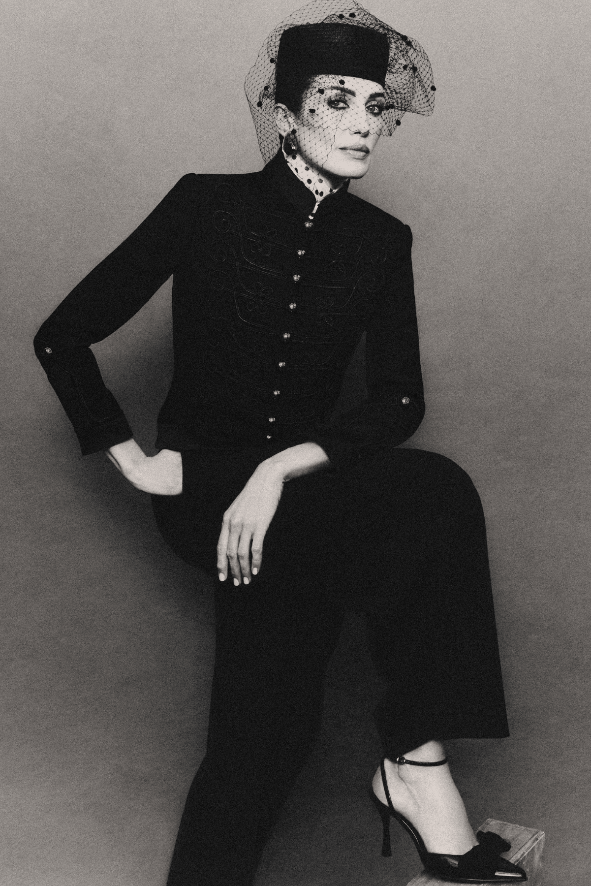 BLAZER MILITAR AZABACHE SOUTAGE LA SPEZIA - THE EXTREME COLLECTION