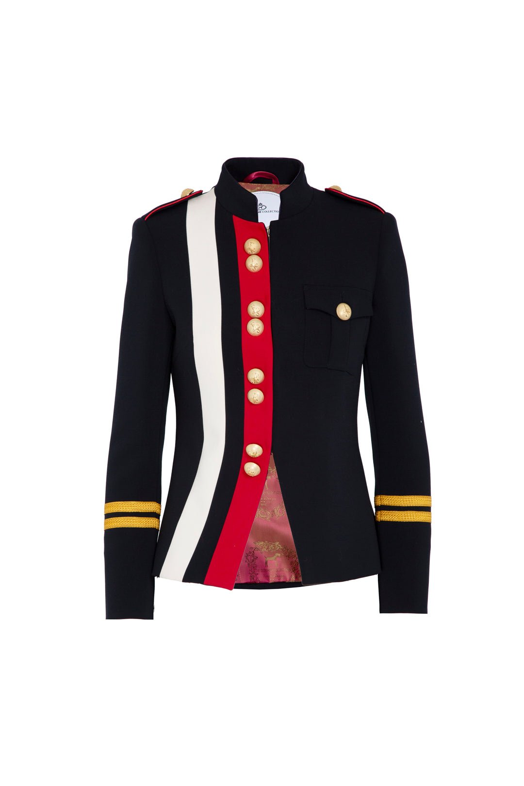 BLAZER MILITAR MARINO CLAUDIA LONDON - THE EXTREME COLLECTION