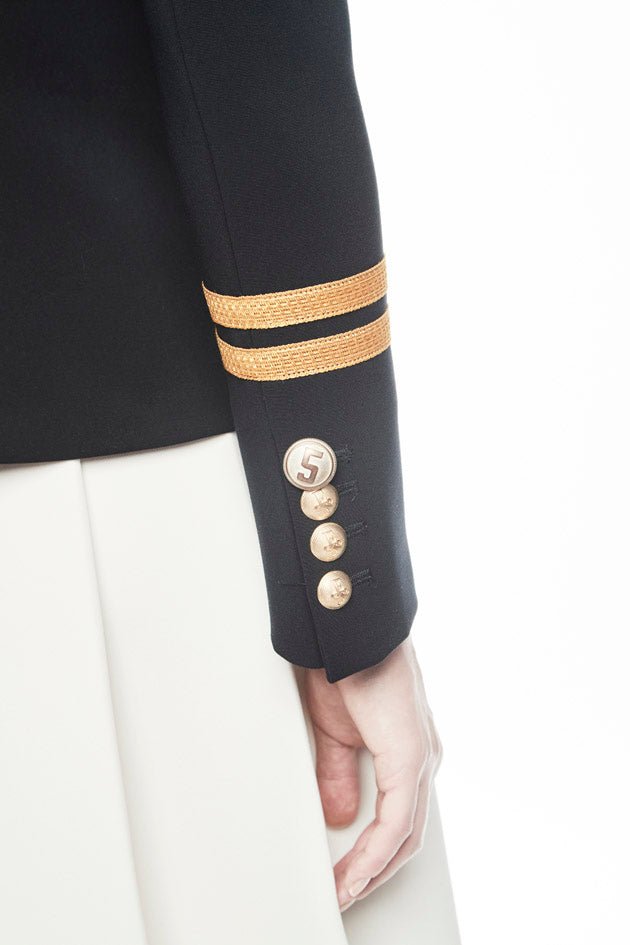 BLAZER MILITAR MARINO CLAUDIA LONDON - THE EXTREME COLLECTION