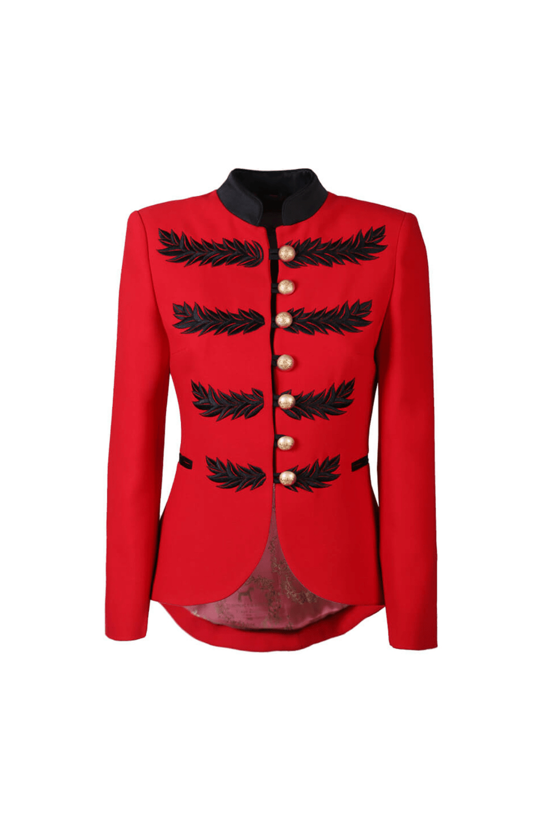 BLAZER MILITAR RENATA BLACK ROJO - THE EXTREME COLLECTION
